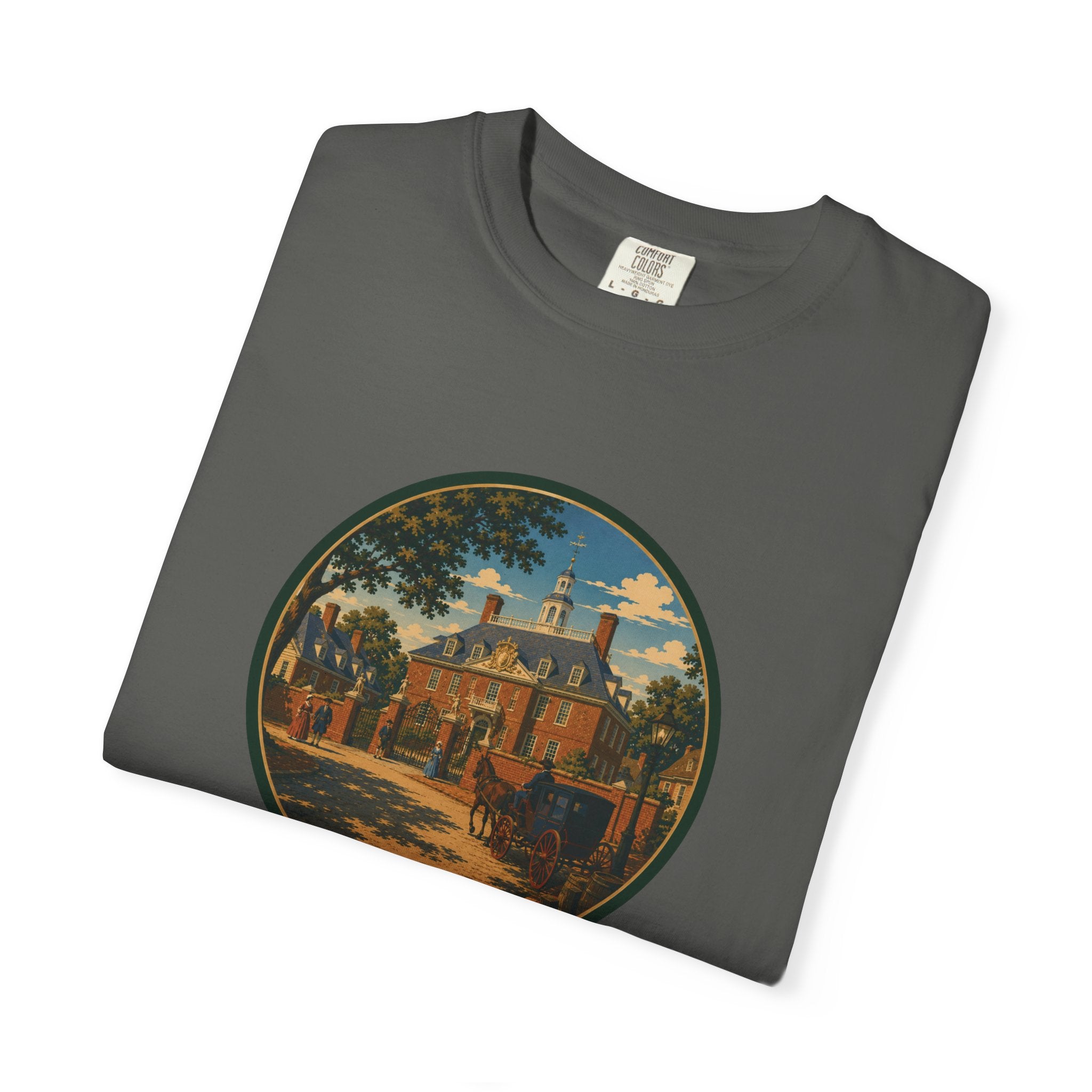 Historic Estate Circle T-Shirt — Colonial Landmark Tee