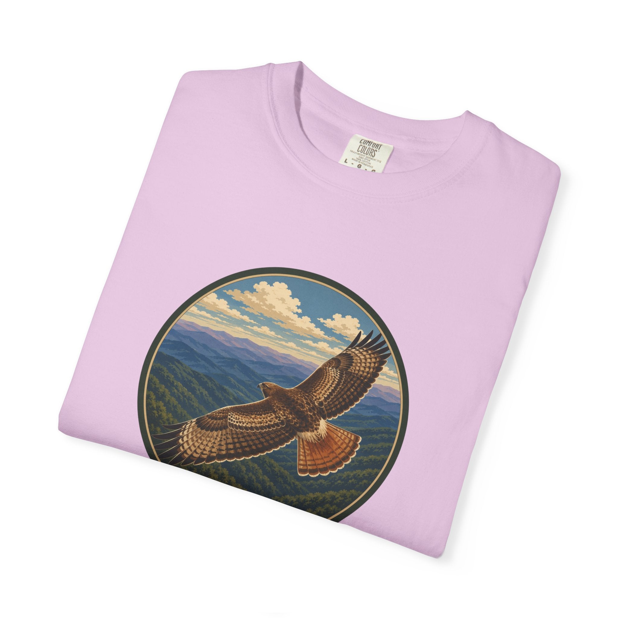 Soaring Hawk T-Shirt — Mountain Flight Graphic Tee