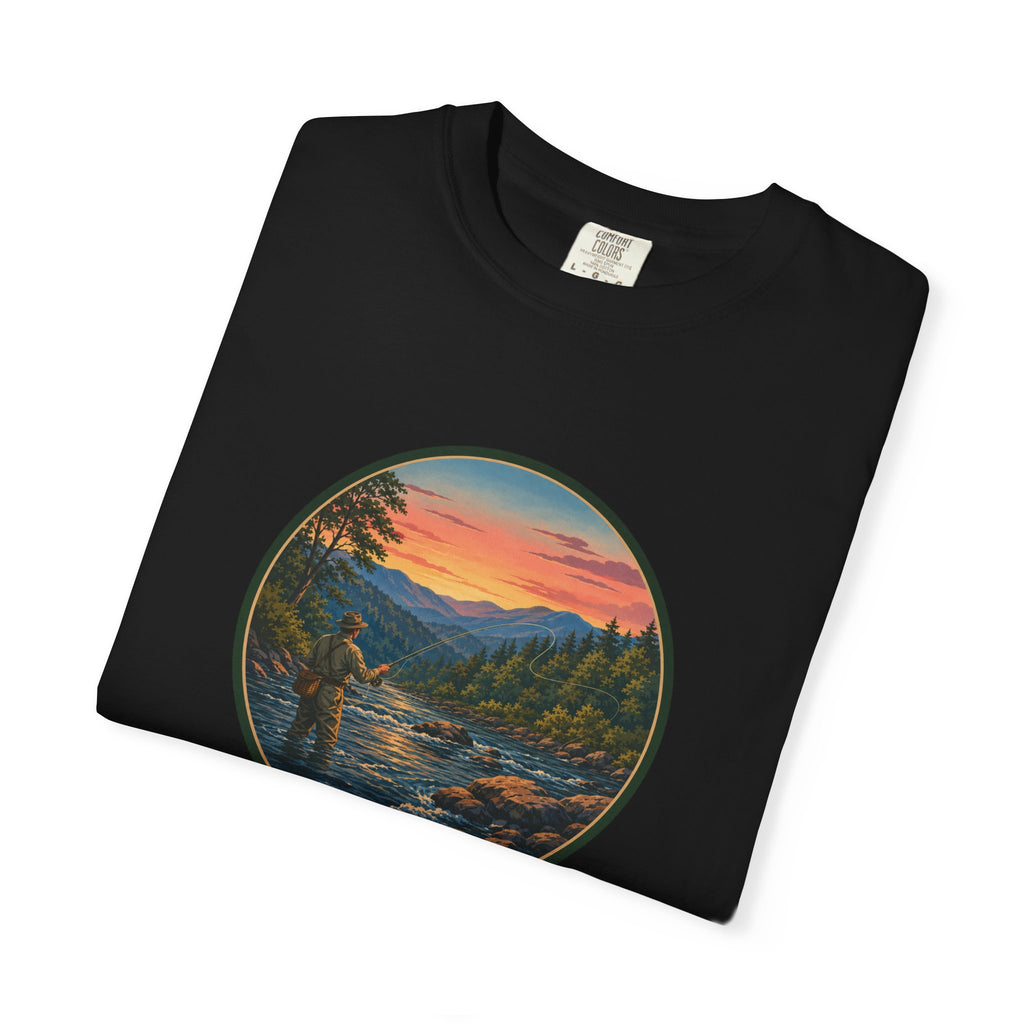 Sunset River Fly Fishing T-Shirt