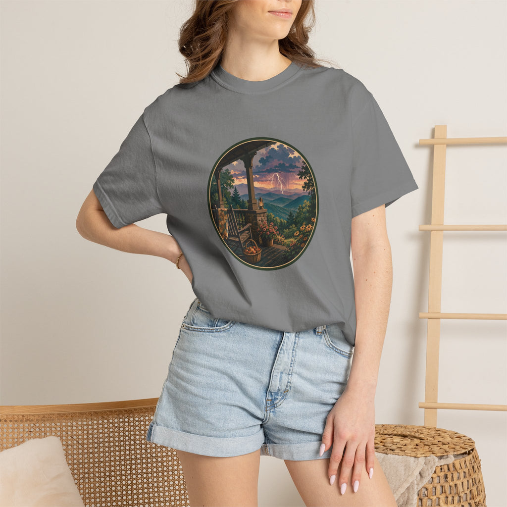 Scenic Mountain Storm T-Shirt