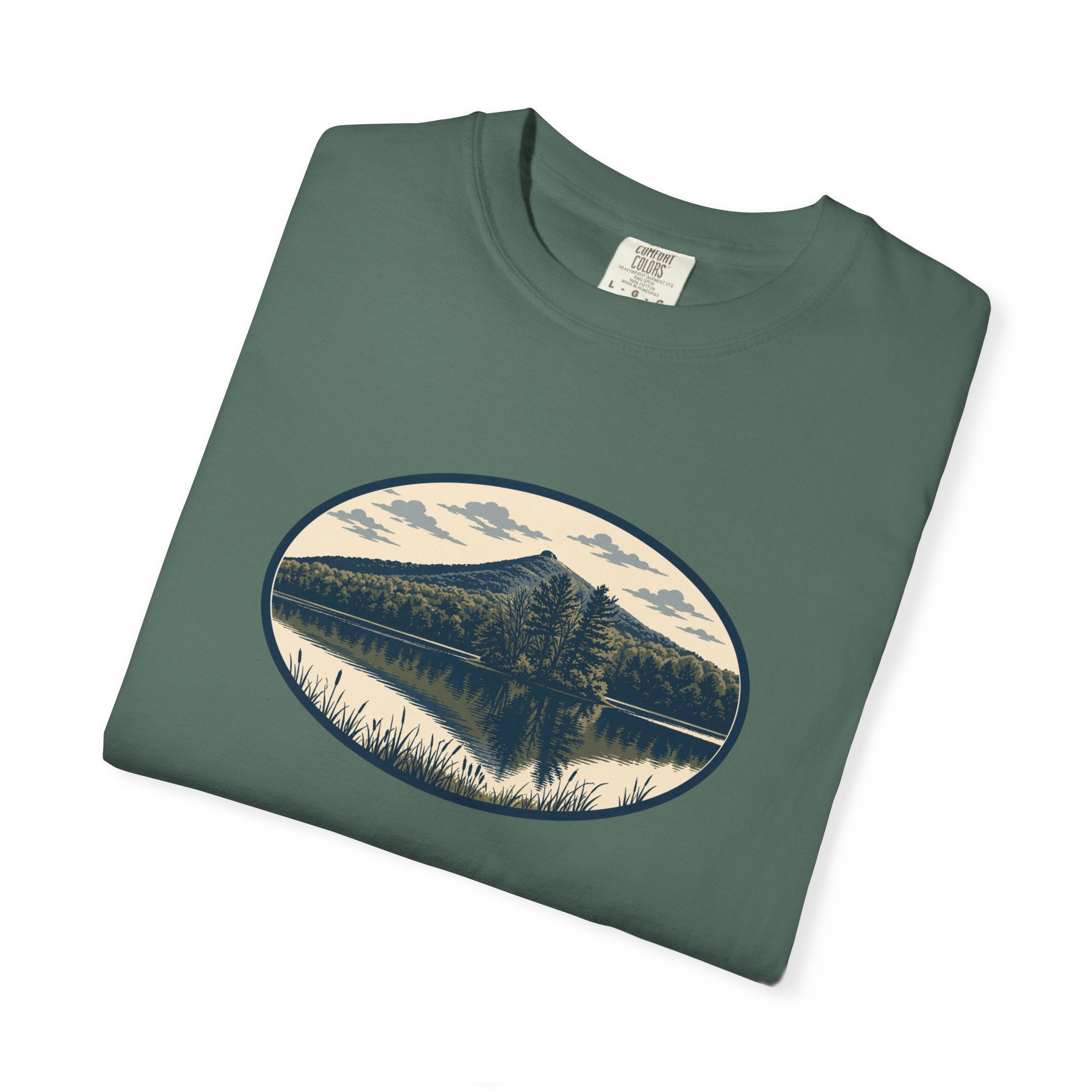 Sharp Top Mountain Reflection T-Shirt