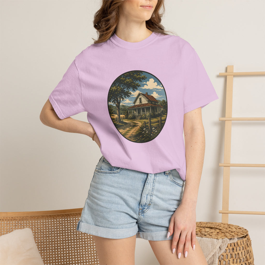 Vintage Country Cottage T-Shirt