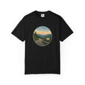 Road Through the Mountains T-Shirt — Scenic Sunset Drive Graphic Tee