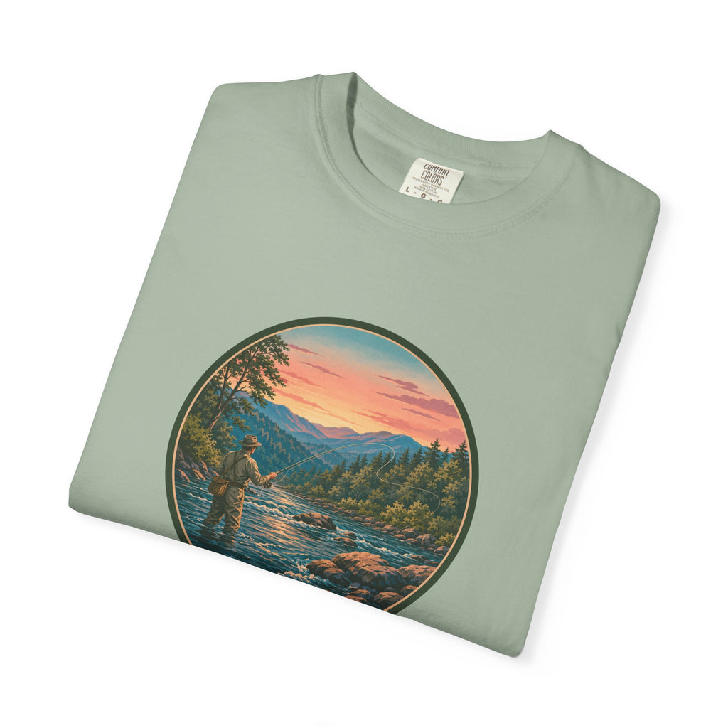 Sunset River Fly Fishing T-Shirt