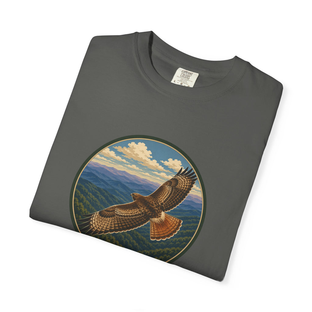 Soaring Hawk T-Shirt — Mountain Flight Graphic Tee