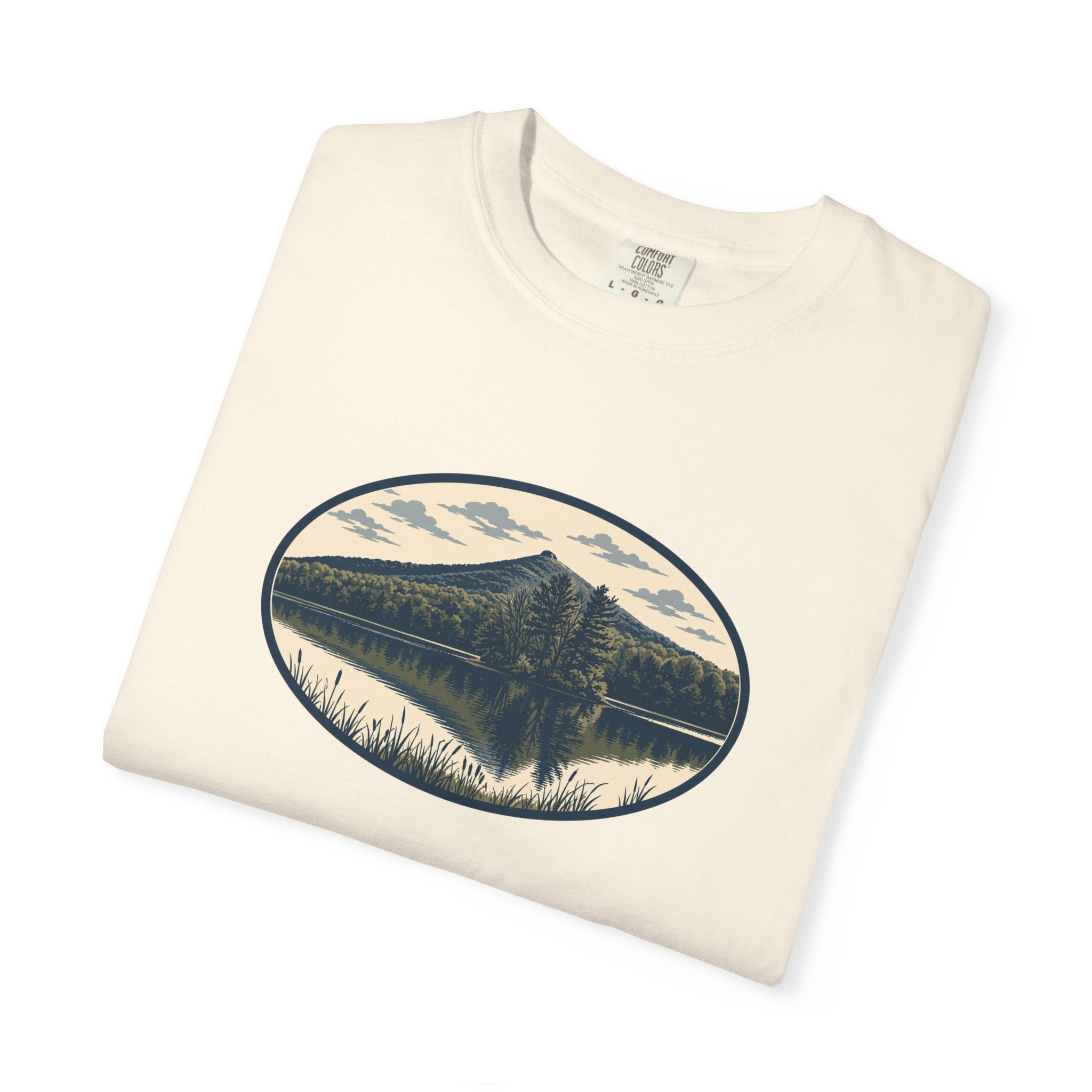Sharp Top Mountain Reflection T-Shirt