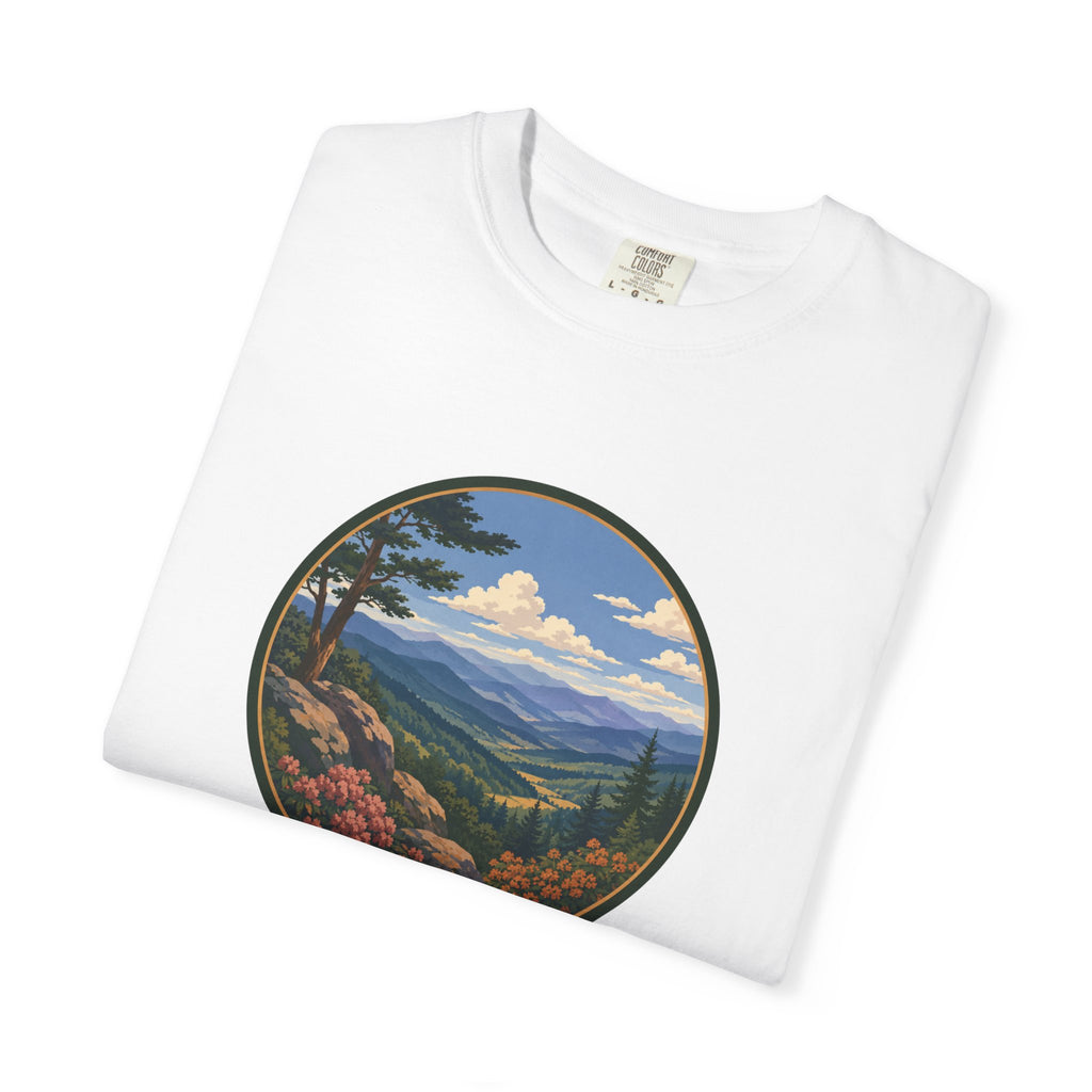 Beautiful Blue Ridge Mountain T-Shirt — Scenic Mountain Landscape Graphic Tee
