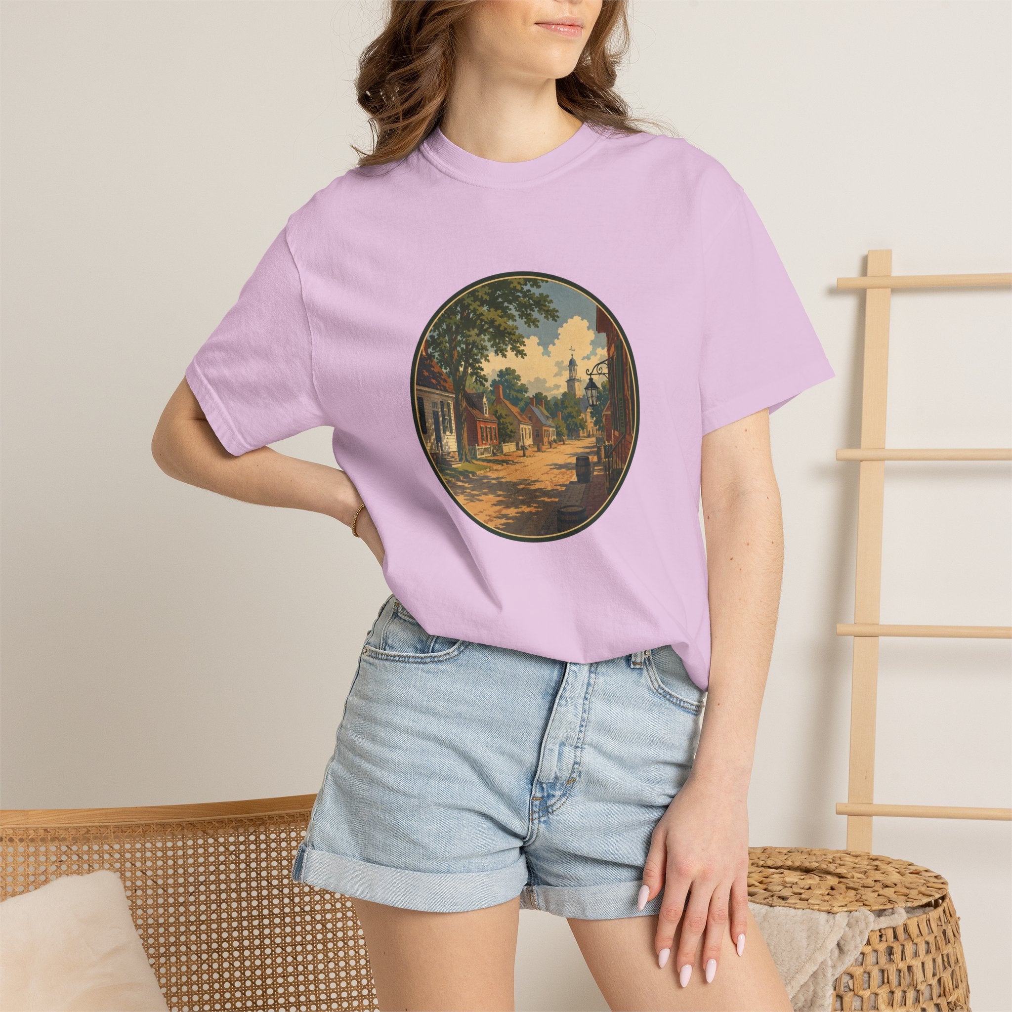 Colonial Street Scene T-Shirt