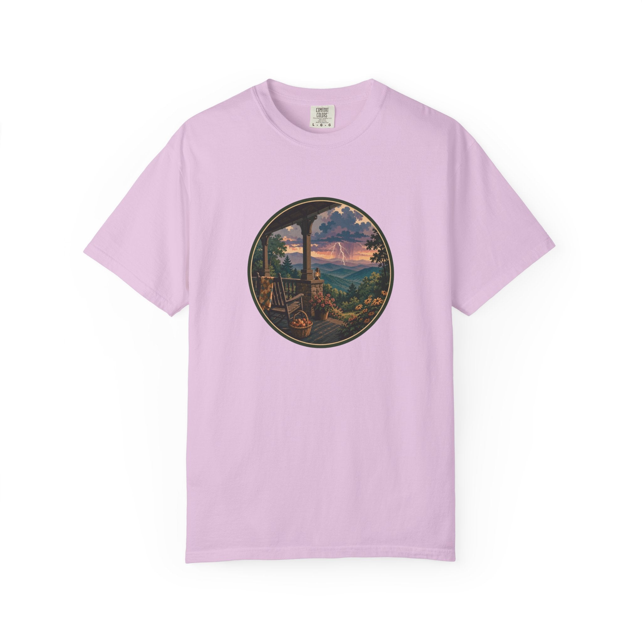Scenic Mountain Storm T-Shirt
