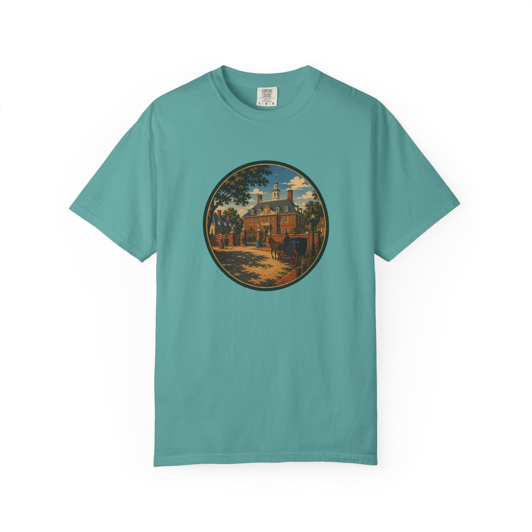Historic Estate Circle T-Shirt — Colonial Landmark Tee