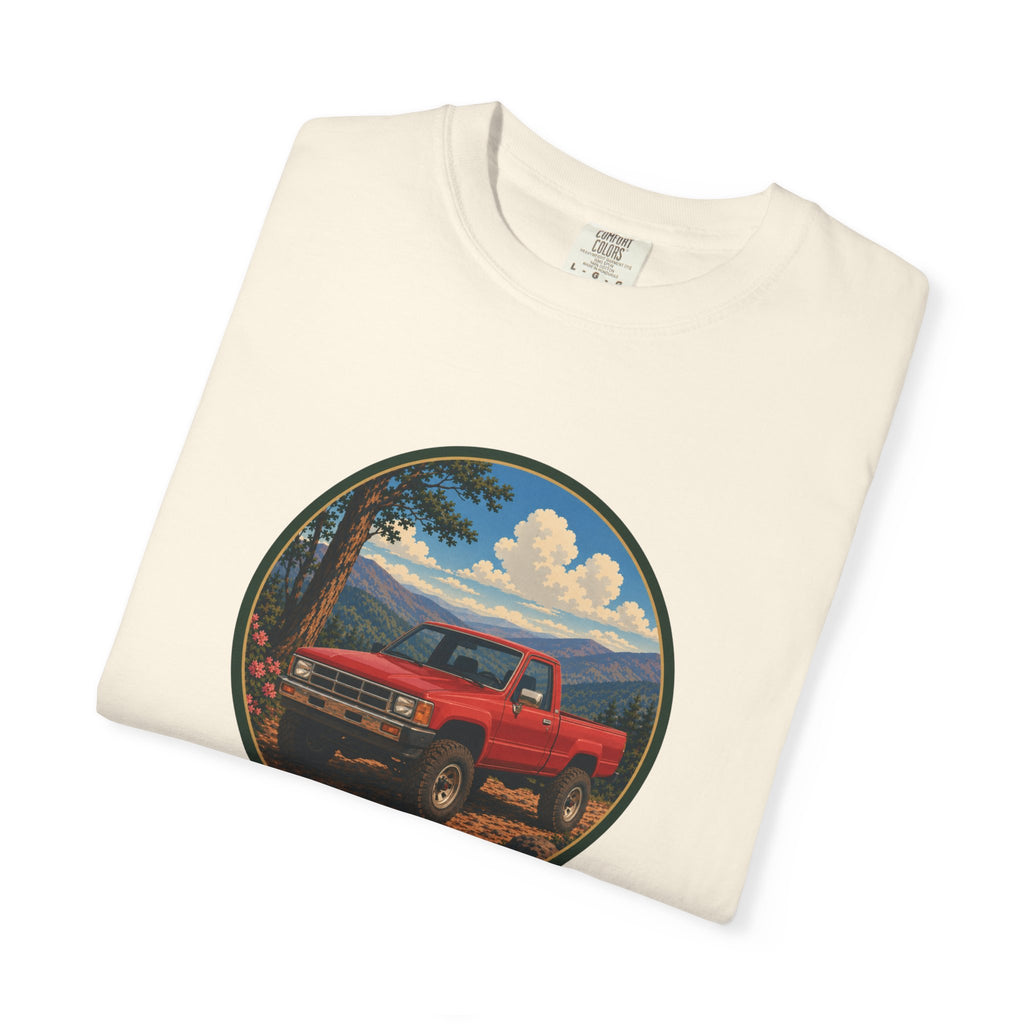 Adventure Truck T-Shirt — Vintage Red 4x4 Off-Road Graphic Tee