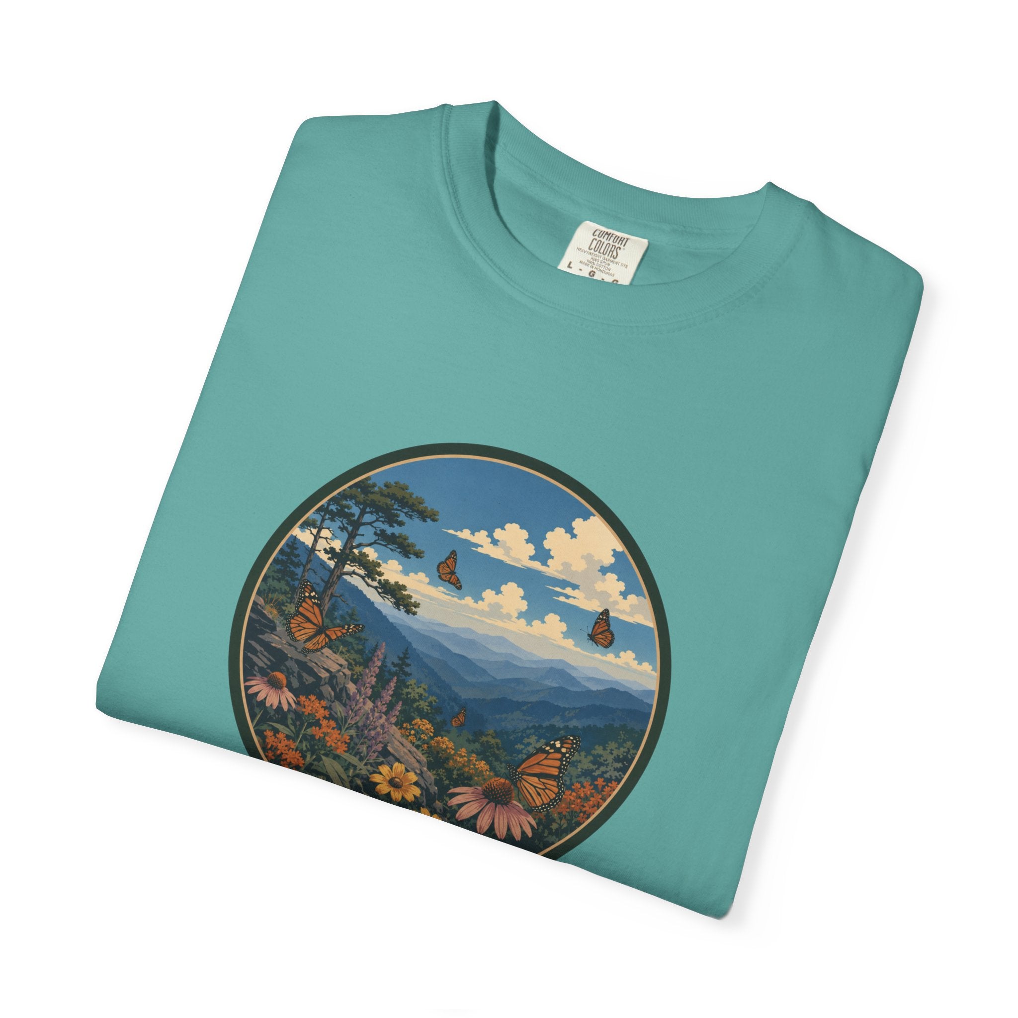 Scenic Butterfly Mountain T-Shirt