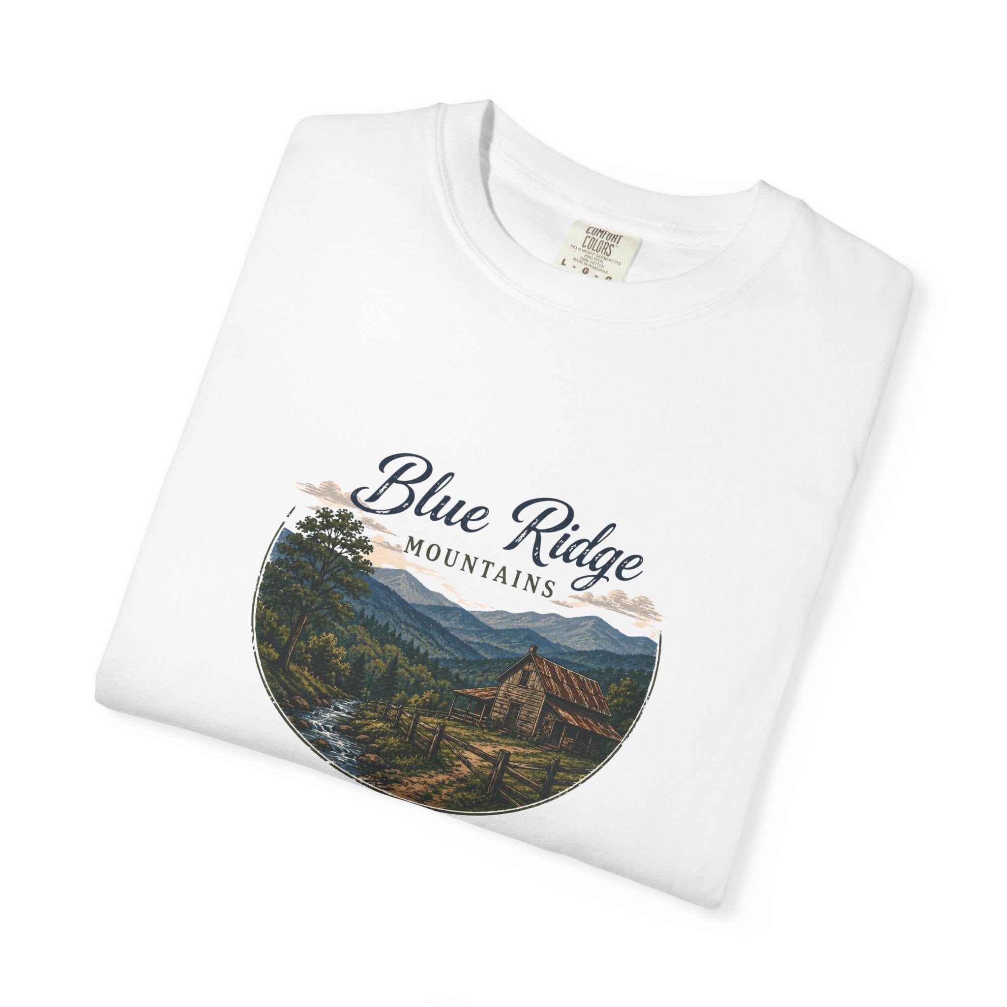 Blue Ridge Mountains Vintage Scenic T-Shirt