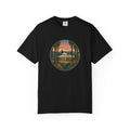 Thomas Jefferson Historic Home T-Shirt — Scenic Sunset Graphic Tee