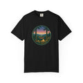 Hammock Camping Sunset T-Shirt — Bonfire Night Outdoor Graphic Tee
