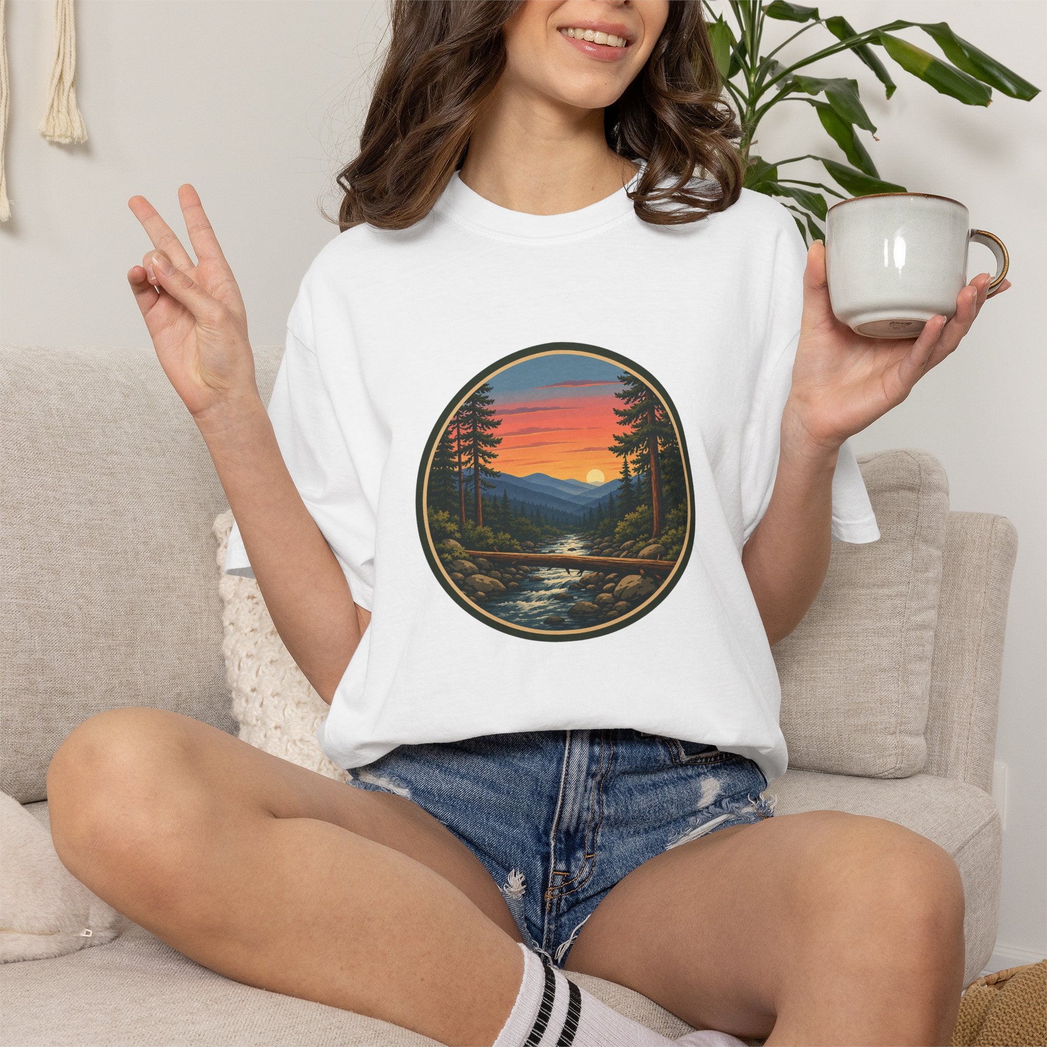 Sunset Mountain Creek T-Shirt