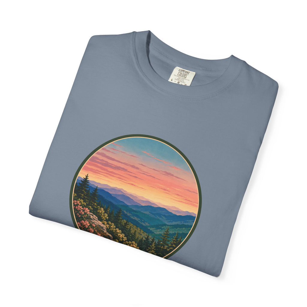 Sunset Mountain Landscape T-Shirt