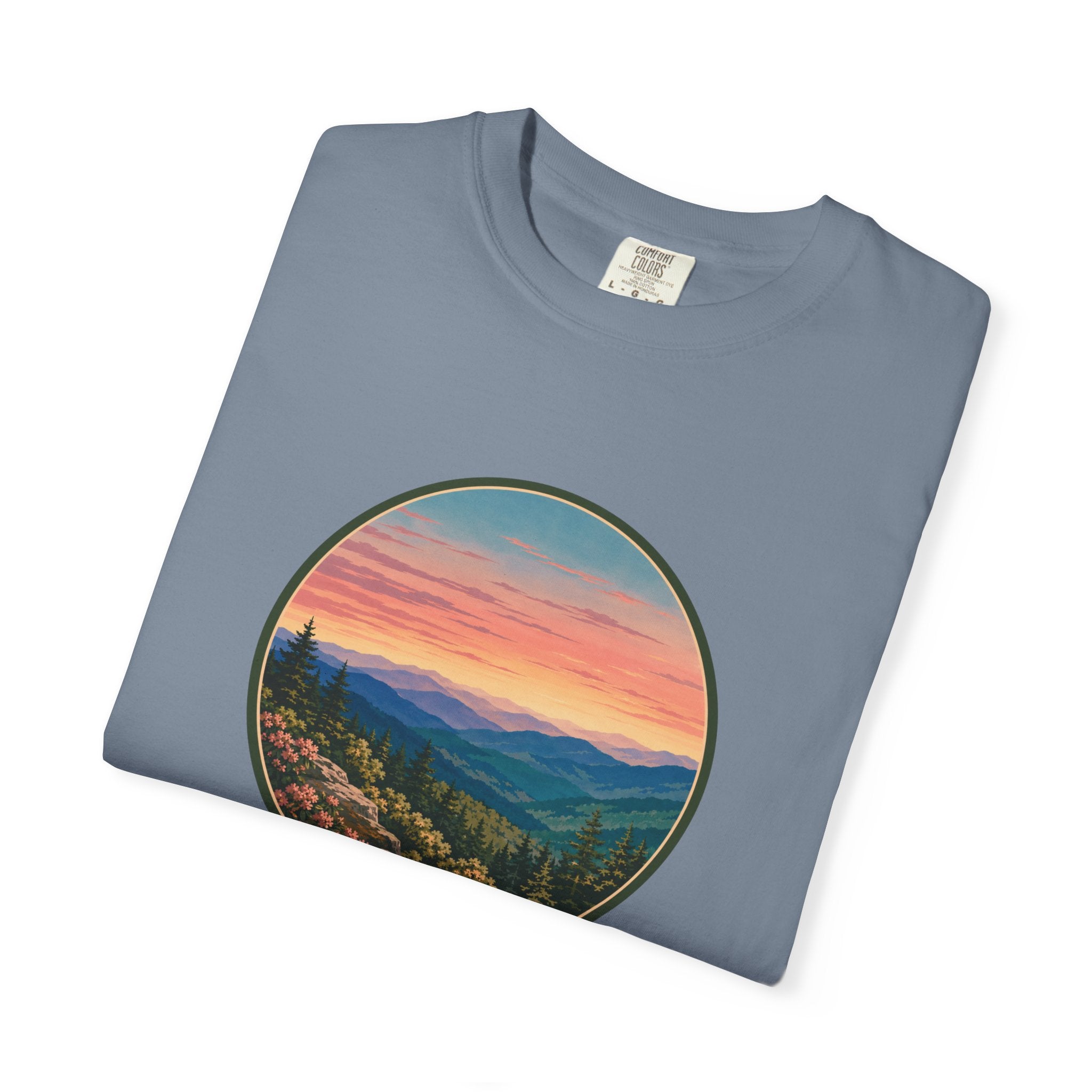 Sunset Mountain Landscape T-Shirt