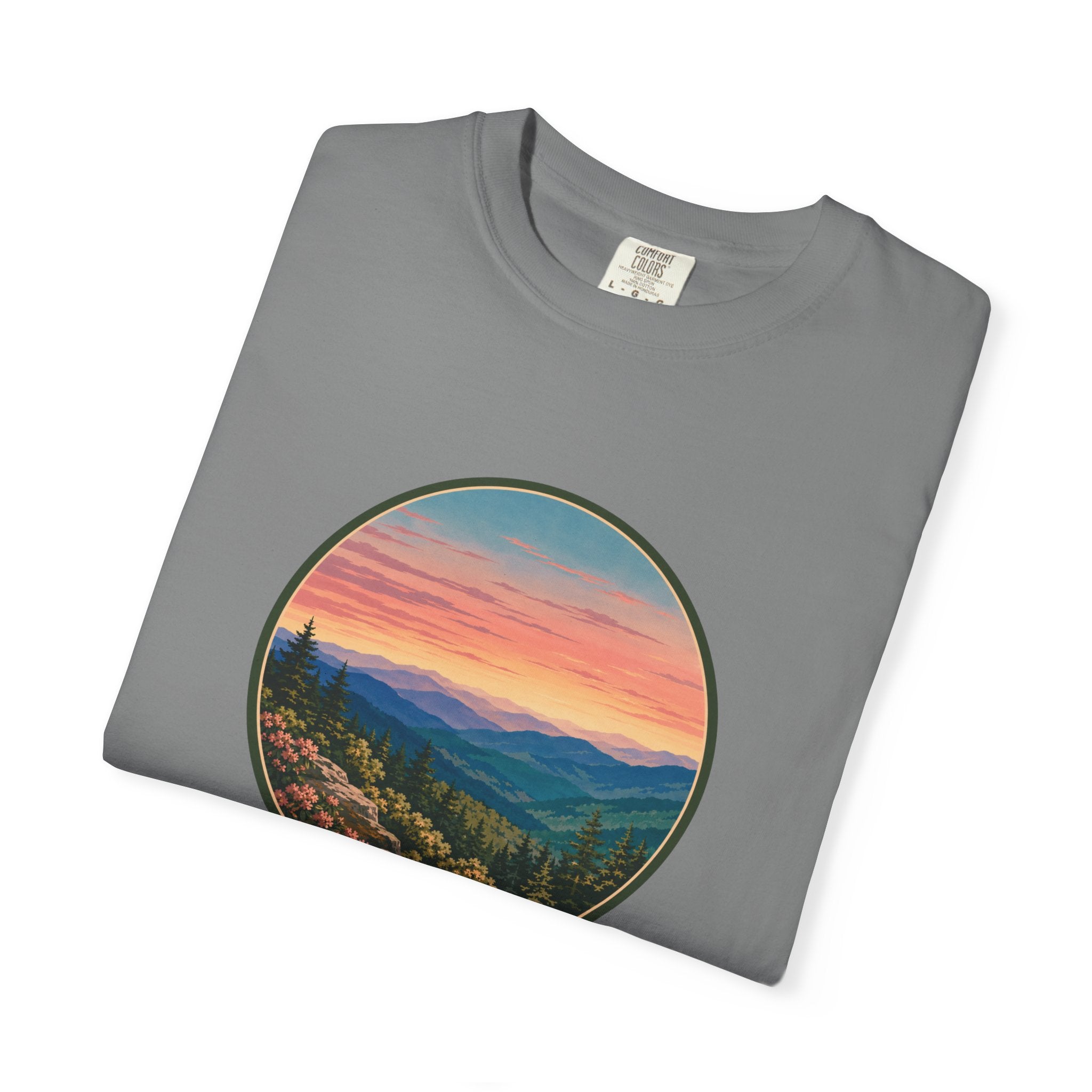 Sunset Mountain Landscape T-Shirt