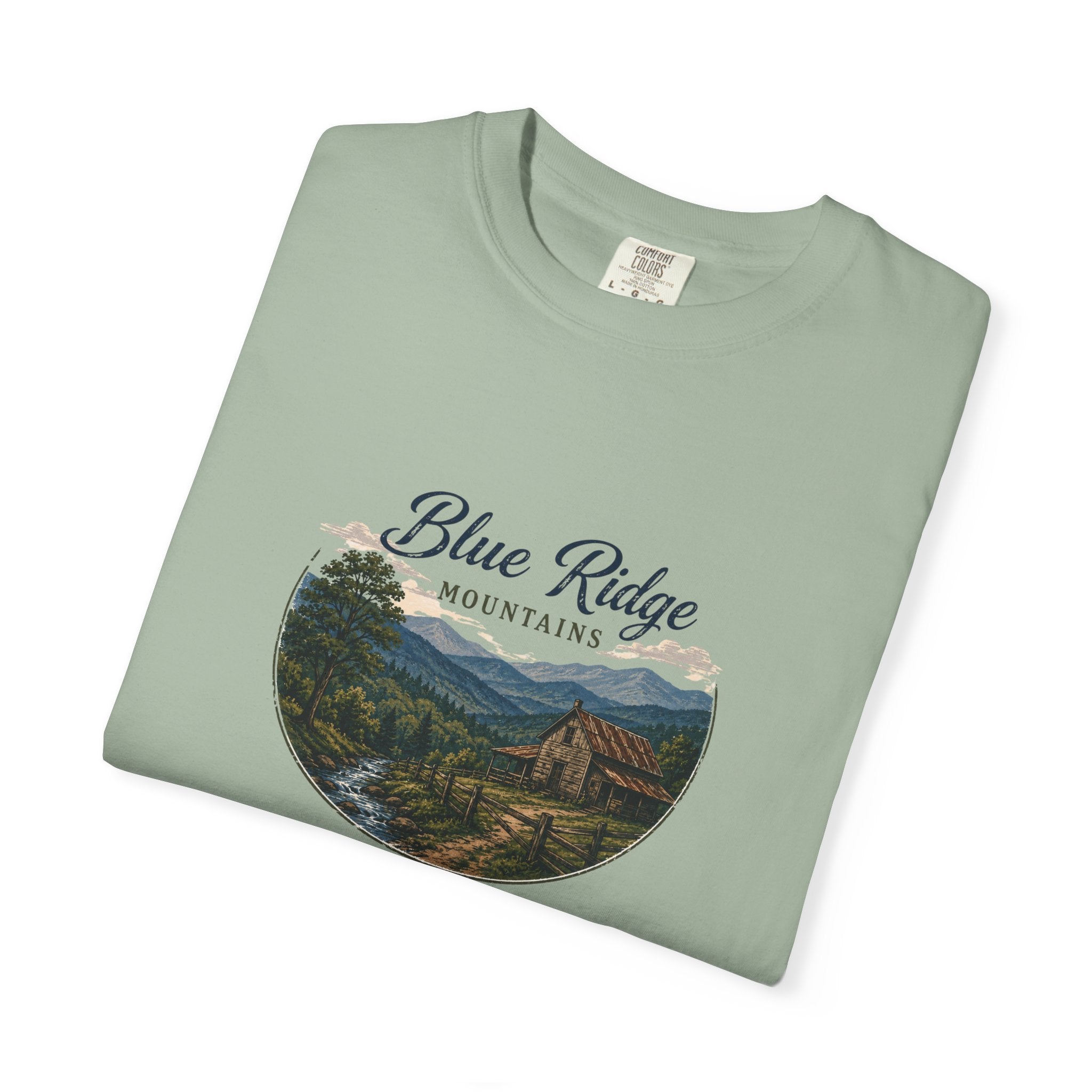 Blue Ridge Mountains Vintage Scenic T-Shirt