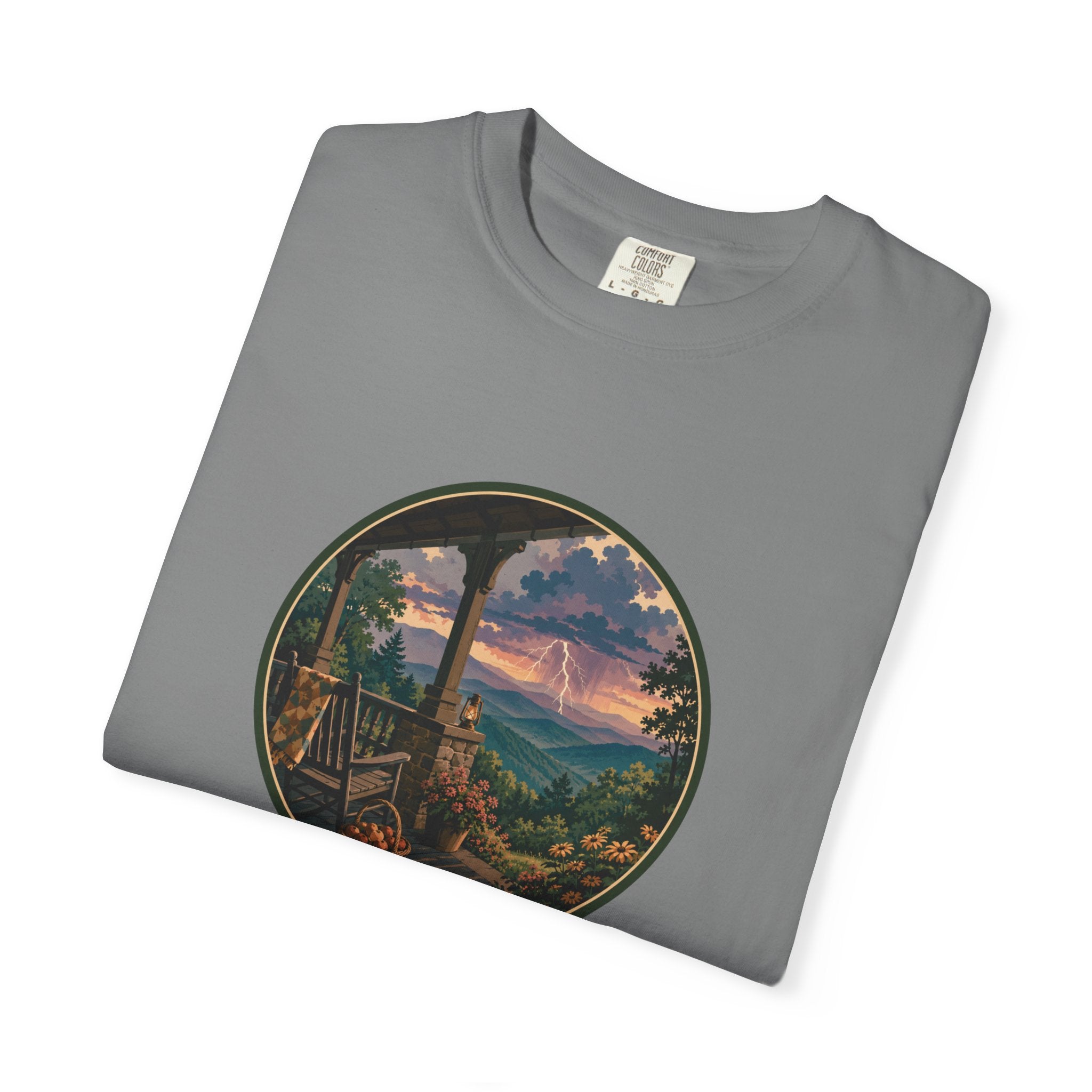 Scenic Mountain Storm T-Shirt