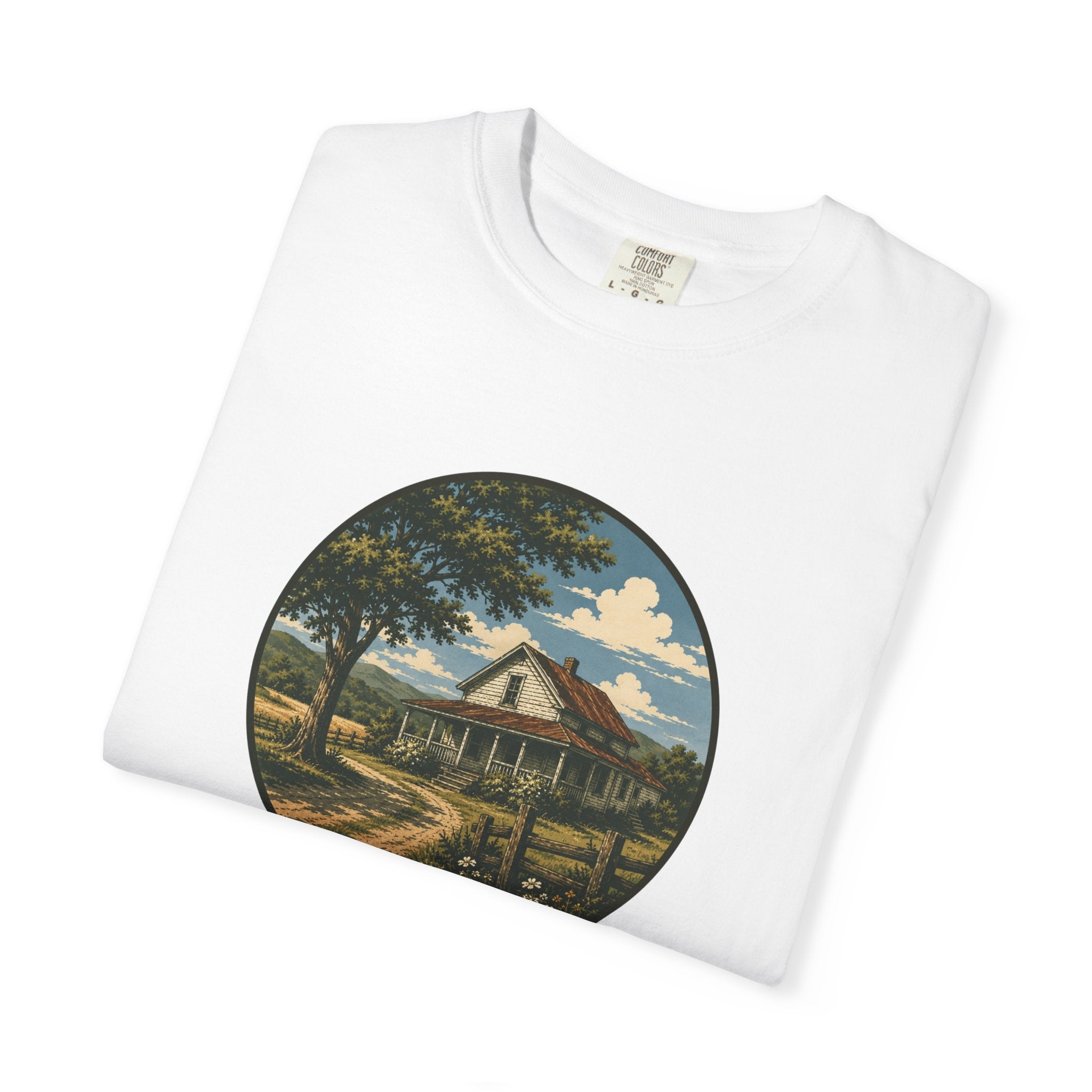 Vintage Country Cottage T-Shirt