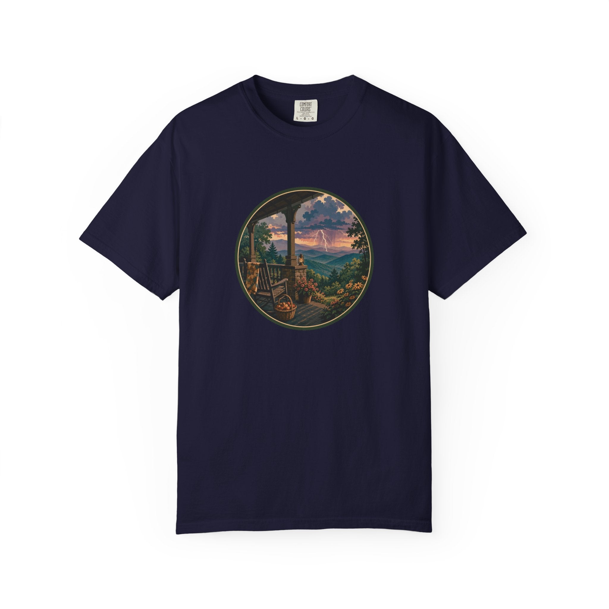 Scenic Mountain Storm T-Shirt