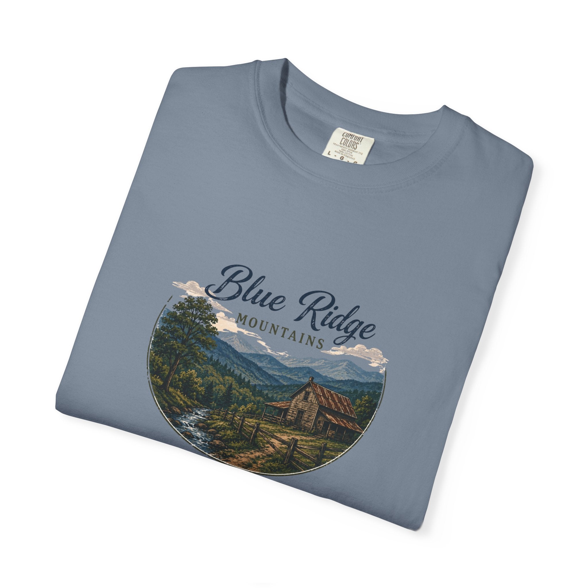 Blue Ridge Mountains Vintage Scenic T-Shirt