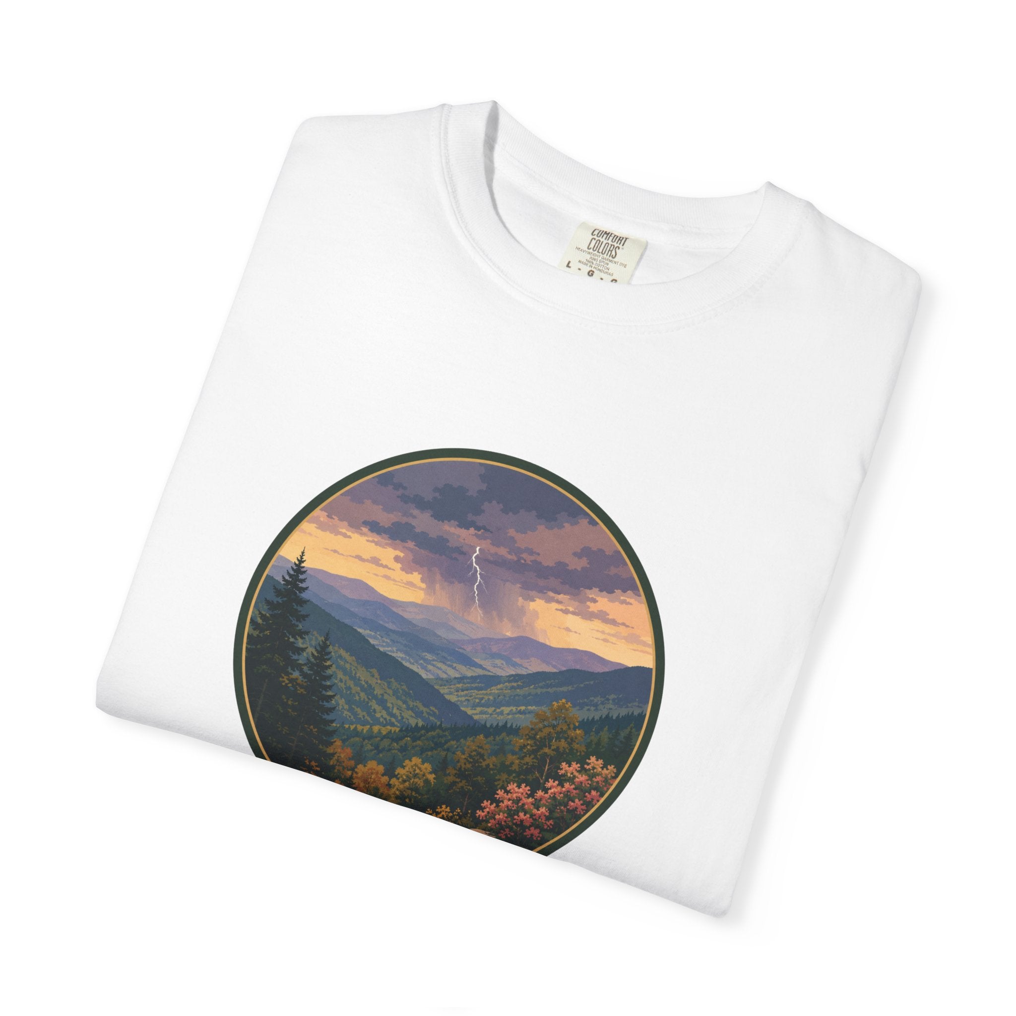 Scenic Blue Ridge Mountain Thunderstorm T-Shirt