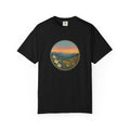Scenic Sunset Mountain Wildflower T-Shirt