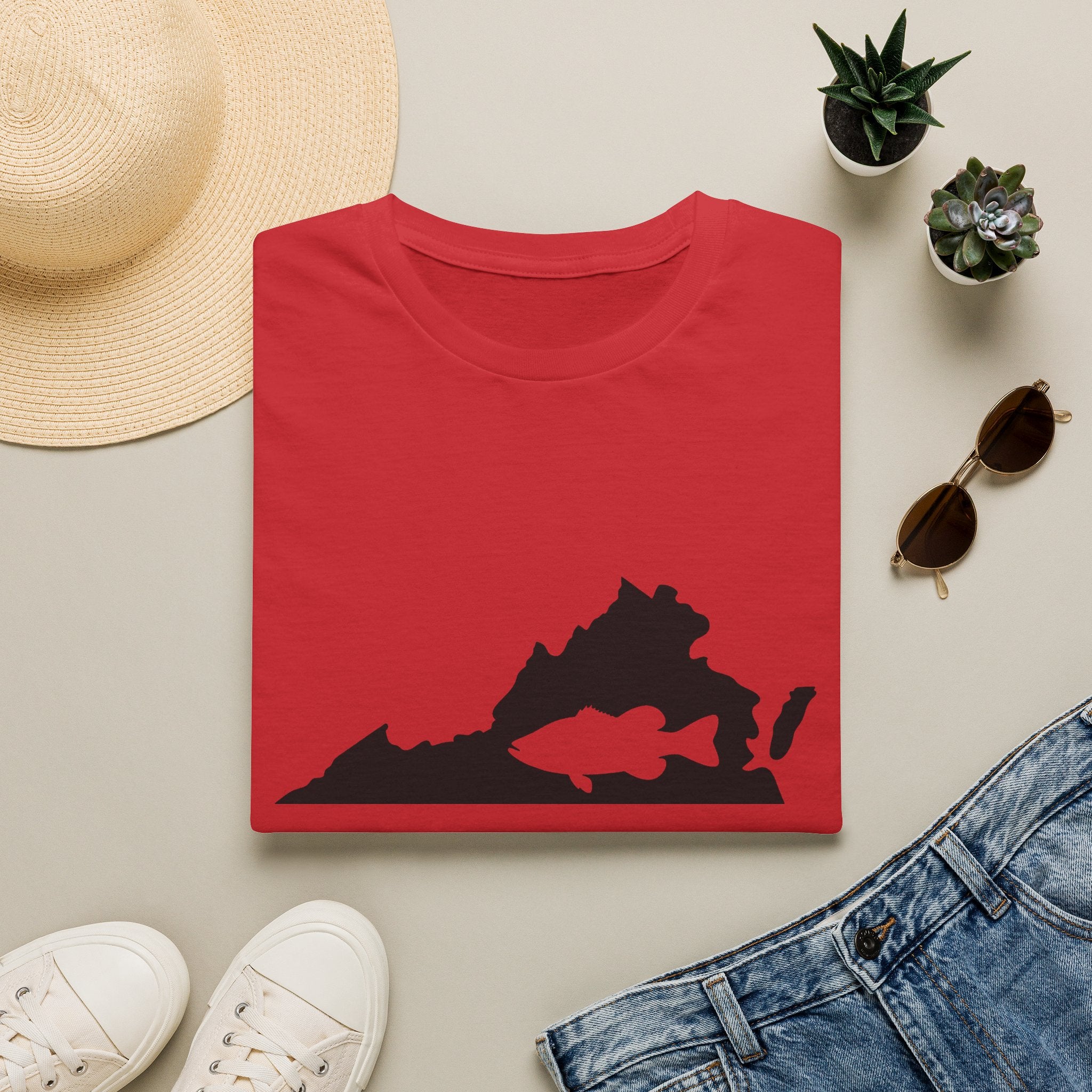 Virginia State Bass T-Shirt