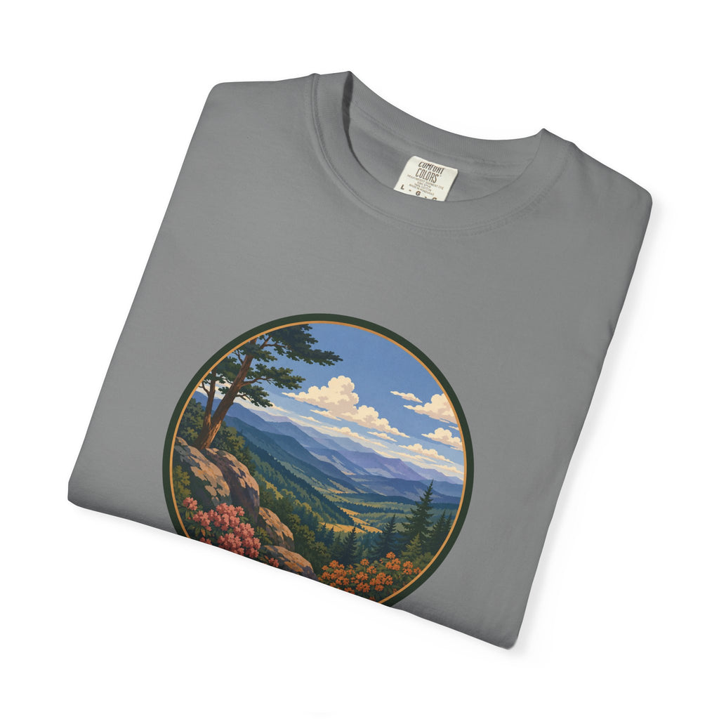 Beautiful Blue Ridge Mountain T-Shirt — Scenic Mountain Landscape Graphic Tee