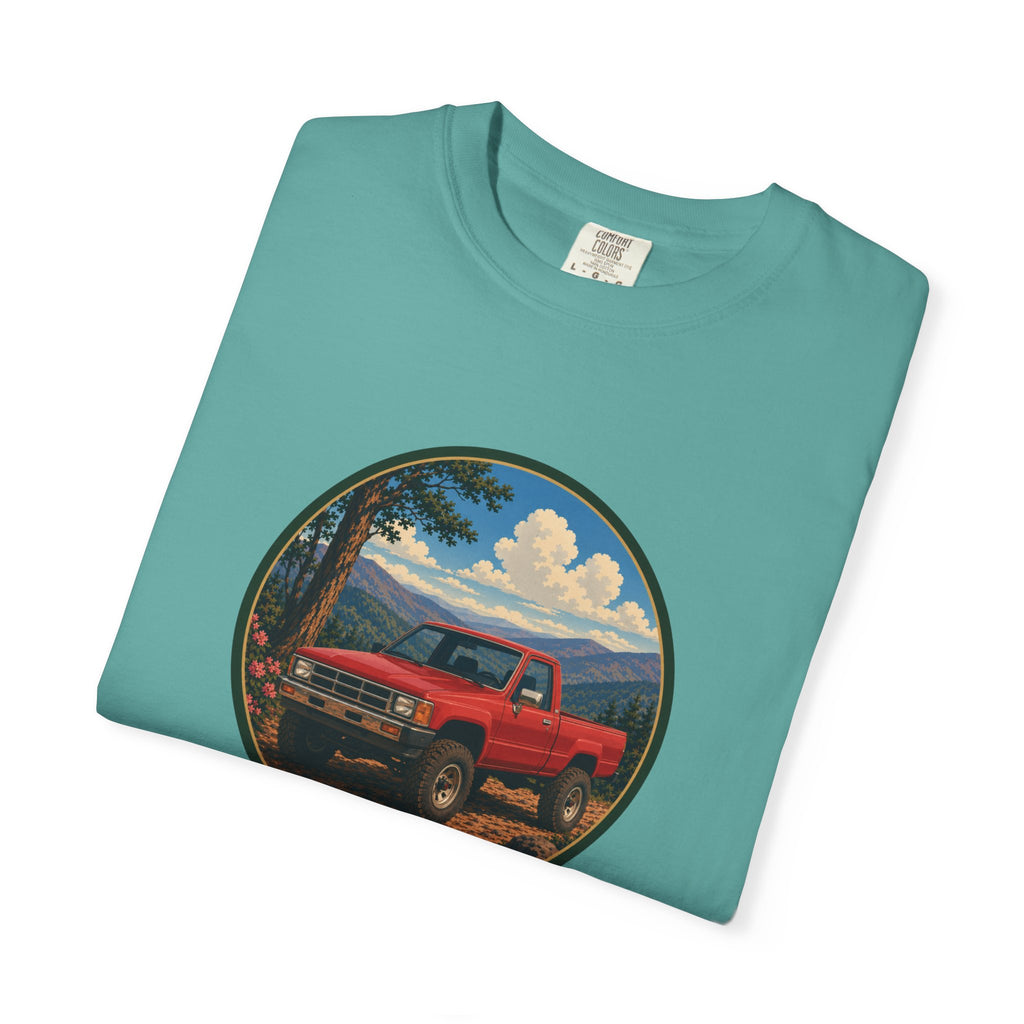 Adventure Truck T-Shirt — Vintage Red 4x4 Off-Road Graphic Tee