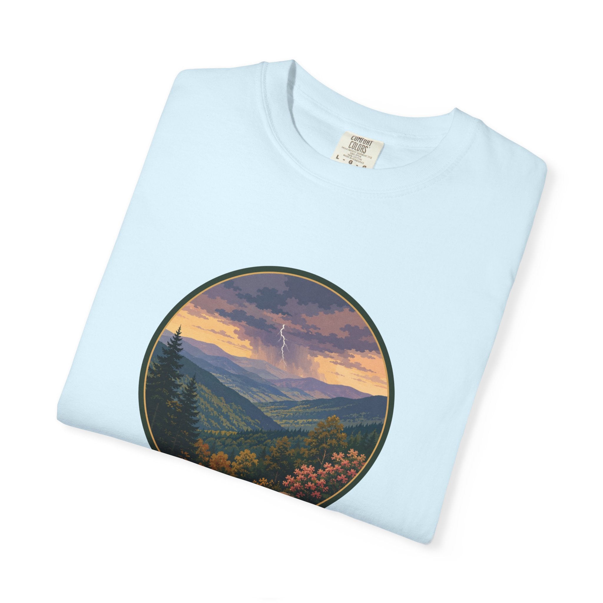 Scenic Blue Ridge Mountain Thunderstorm T-Shirt