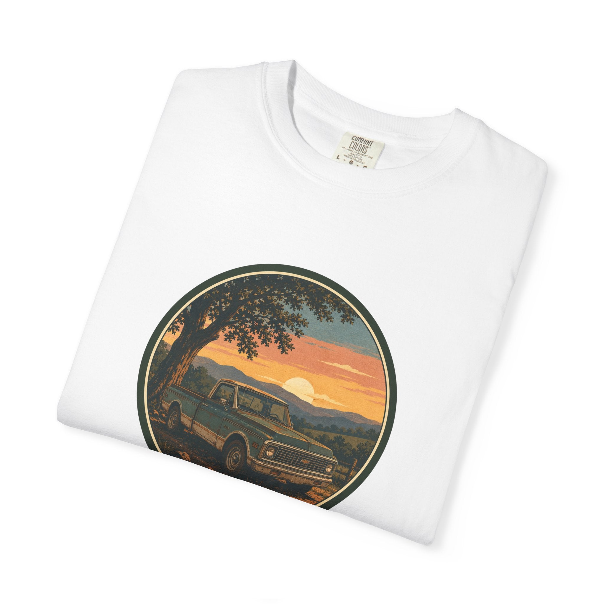 Vintage Pickup Sunset T-Shirt