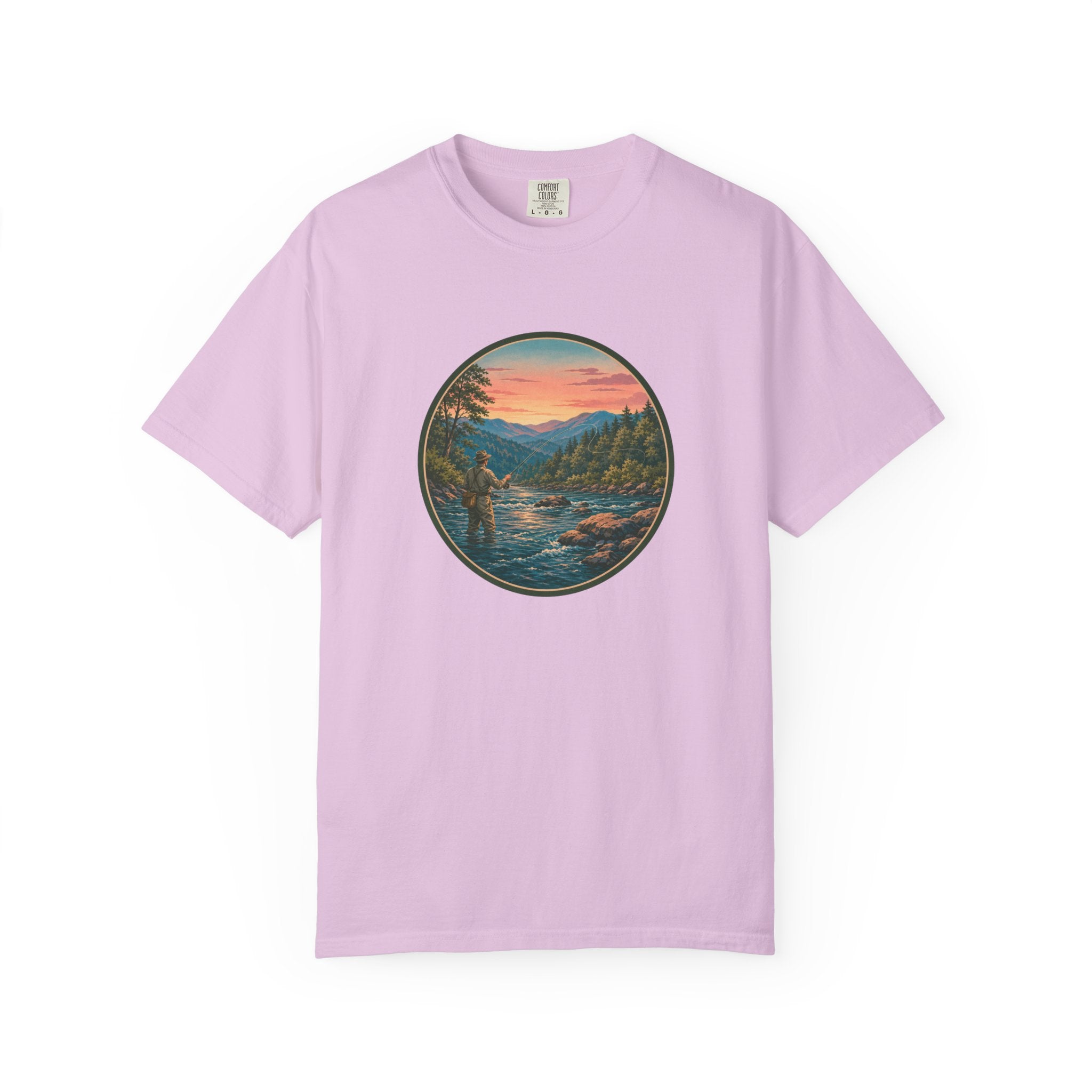 Sunset River Fly Fishing T-Shirt