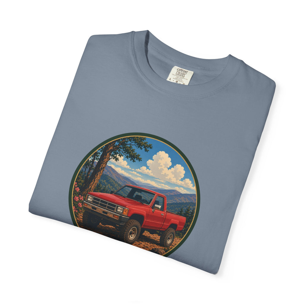 Adventure Truck T-Shirt — Vintage Red 4x4 Off-Road Graphic Tee