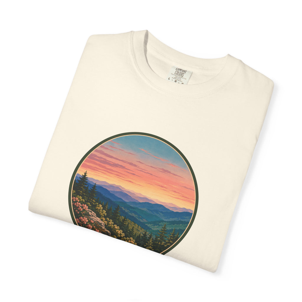 Sunset Mountain Landscape T-Shirt