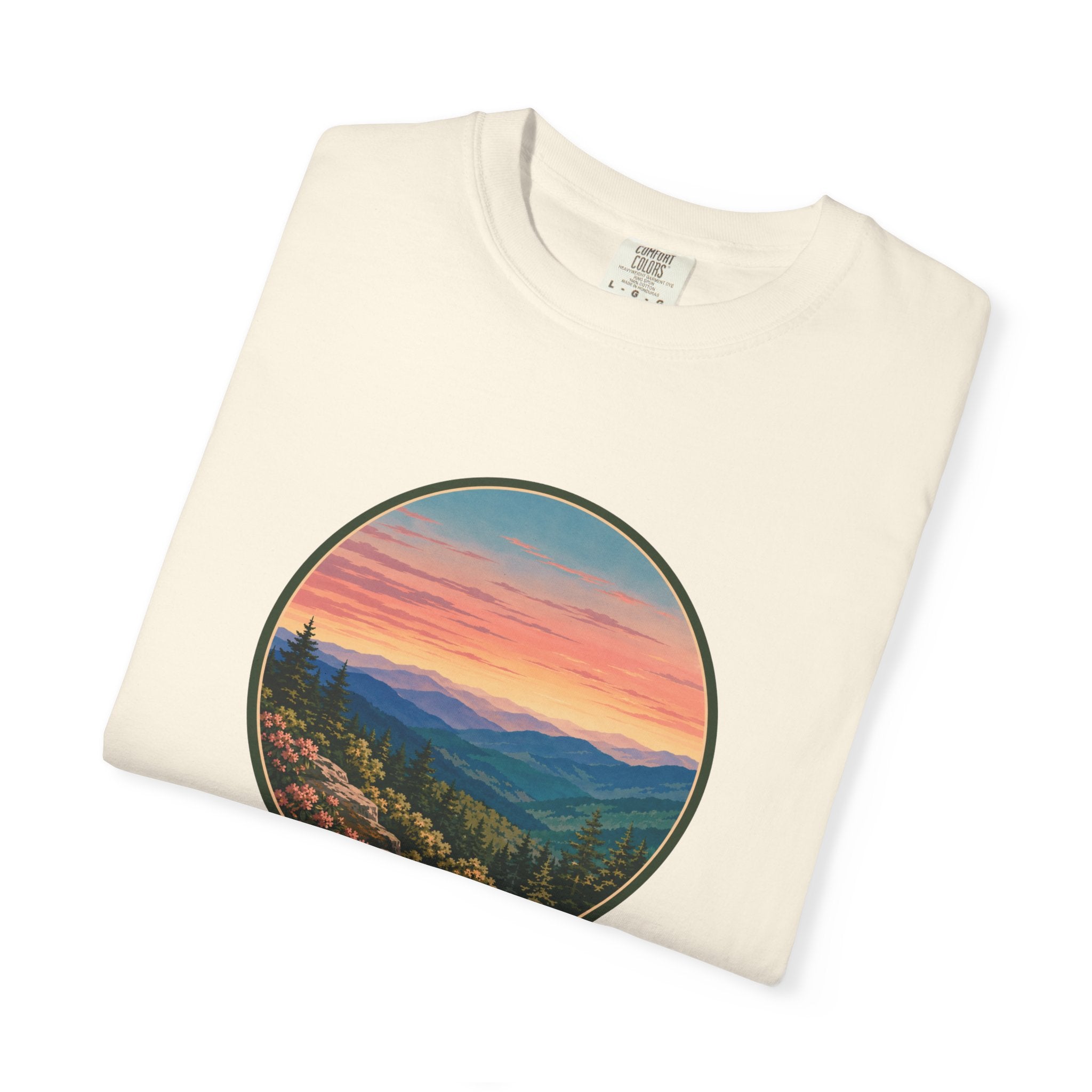 Sunset Mountain Landscape T-Shirt