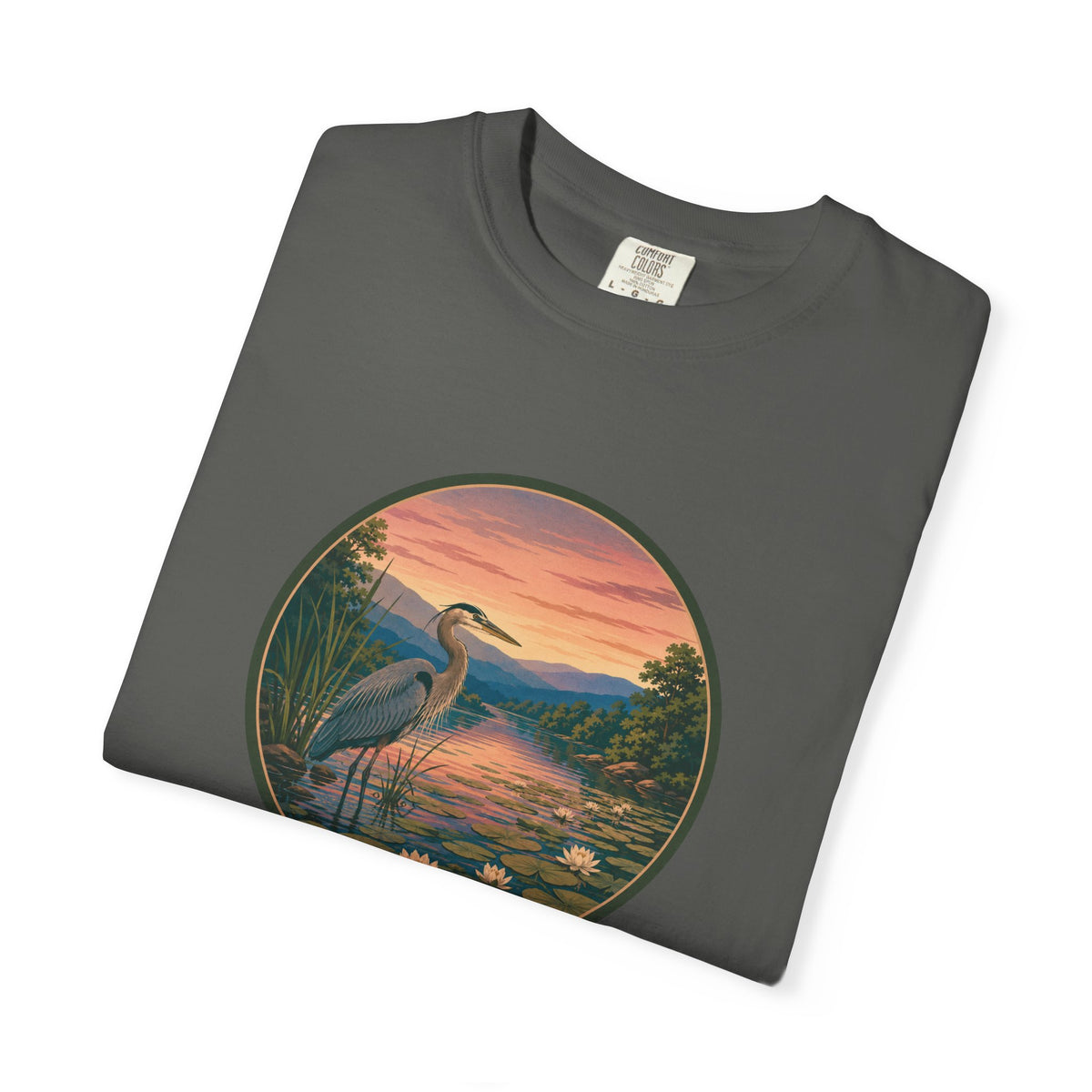 Heron Sunset T-Shirt