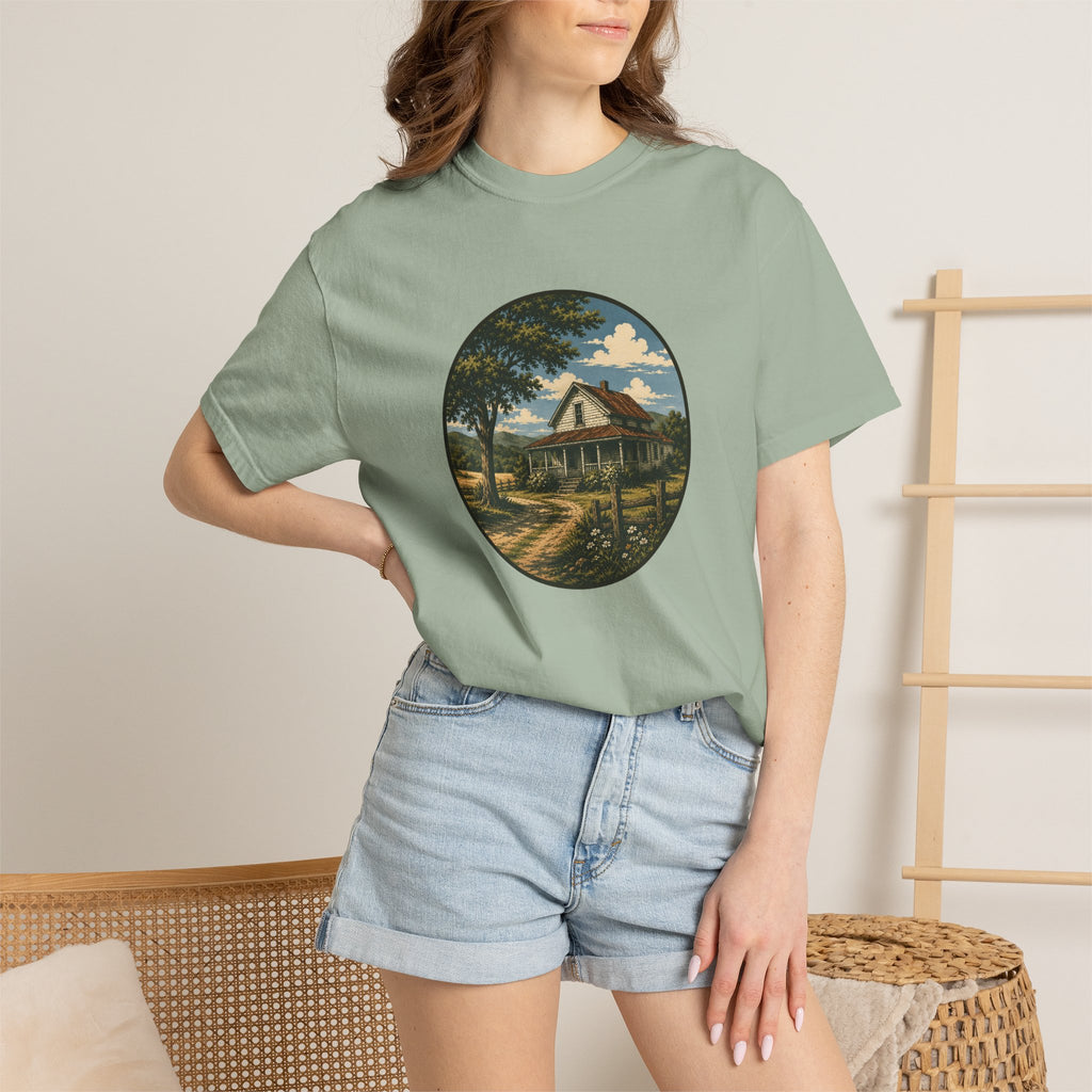 Vintage Country Cottage T-Shirt