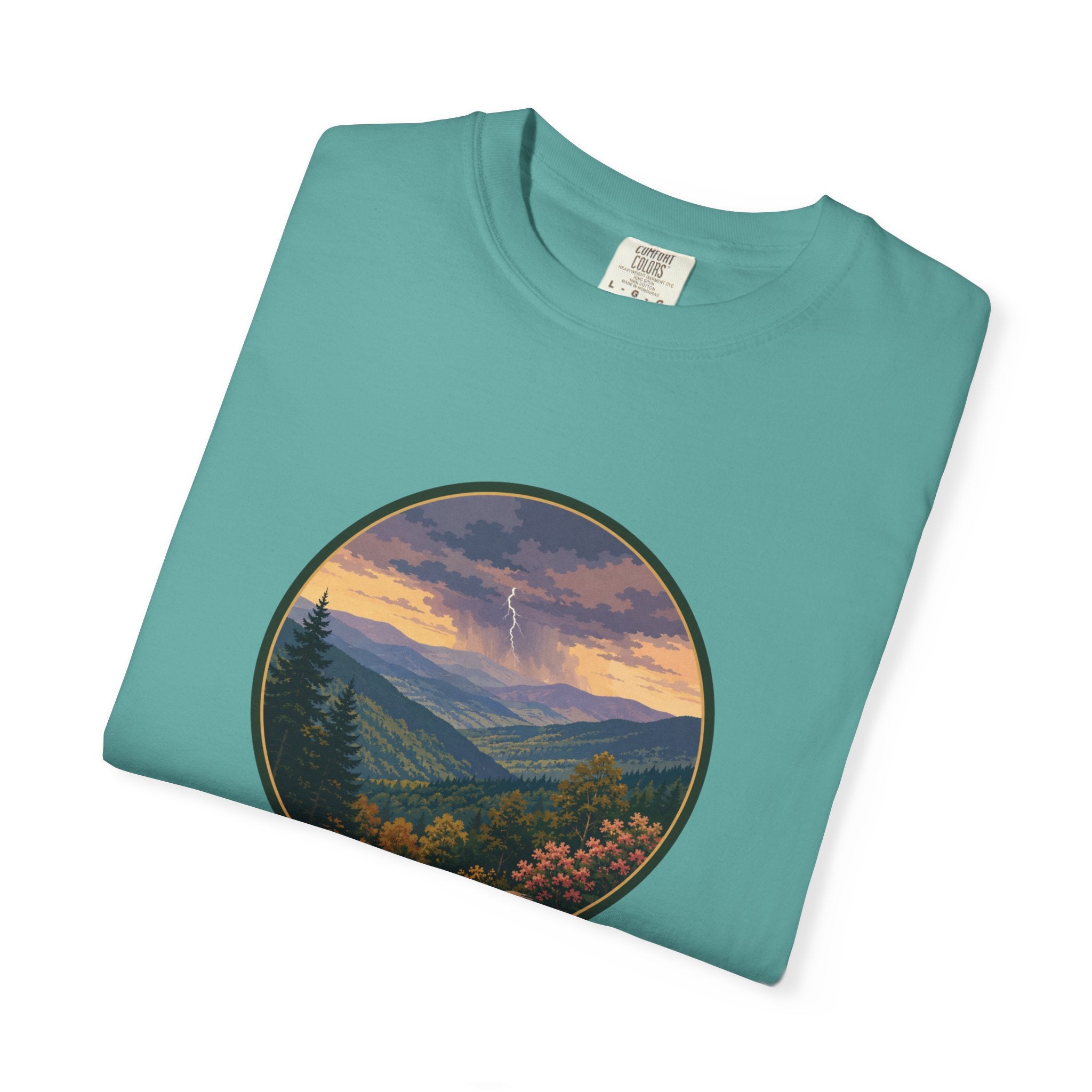 Scenic Blue Ridge Mountain Thunderstorm T-Shirt