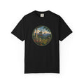 Scenic Porchview T-Shirt — Vintage Mountain Landscape Print