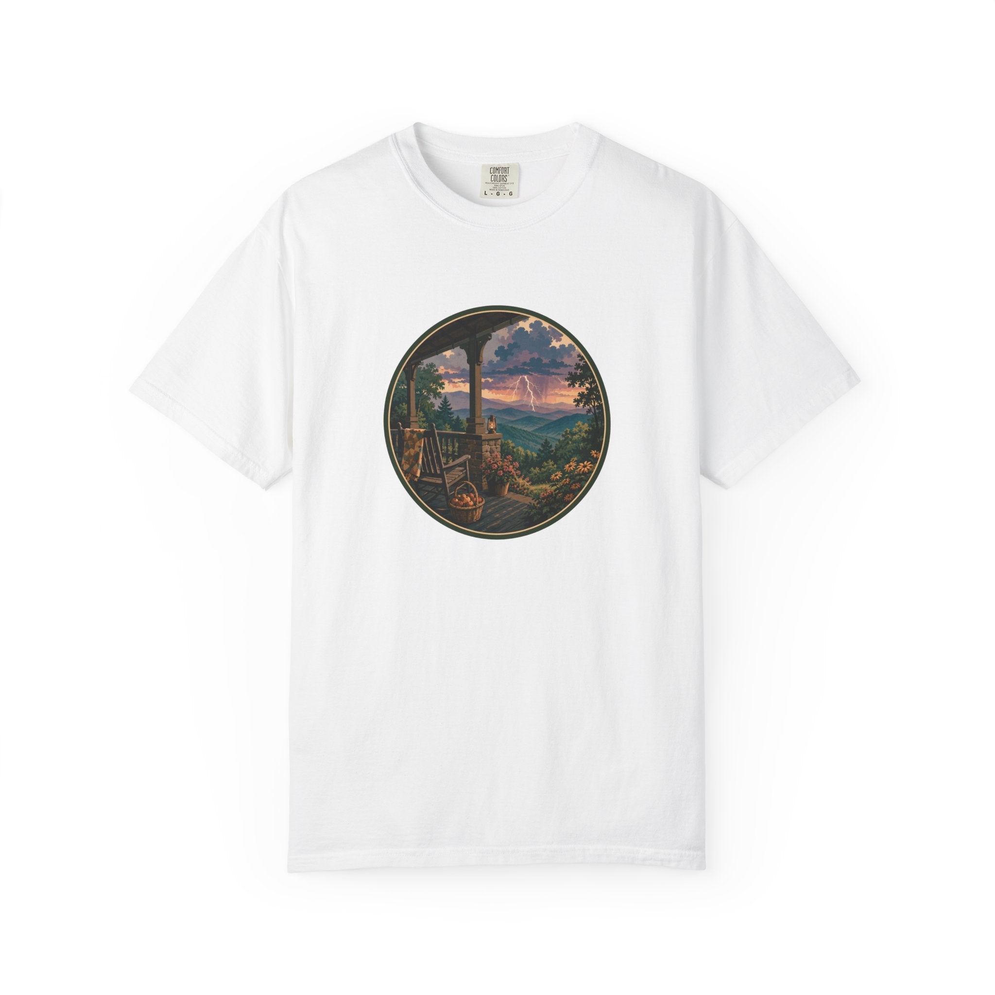 Scenic Mountain Storm T-Shirt