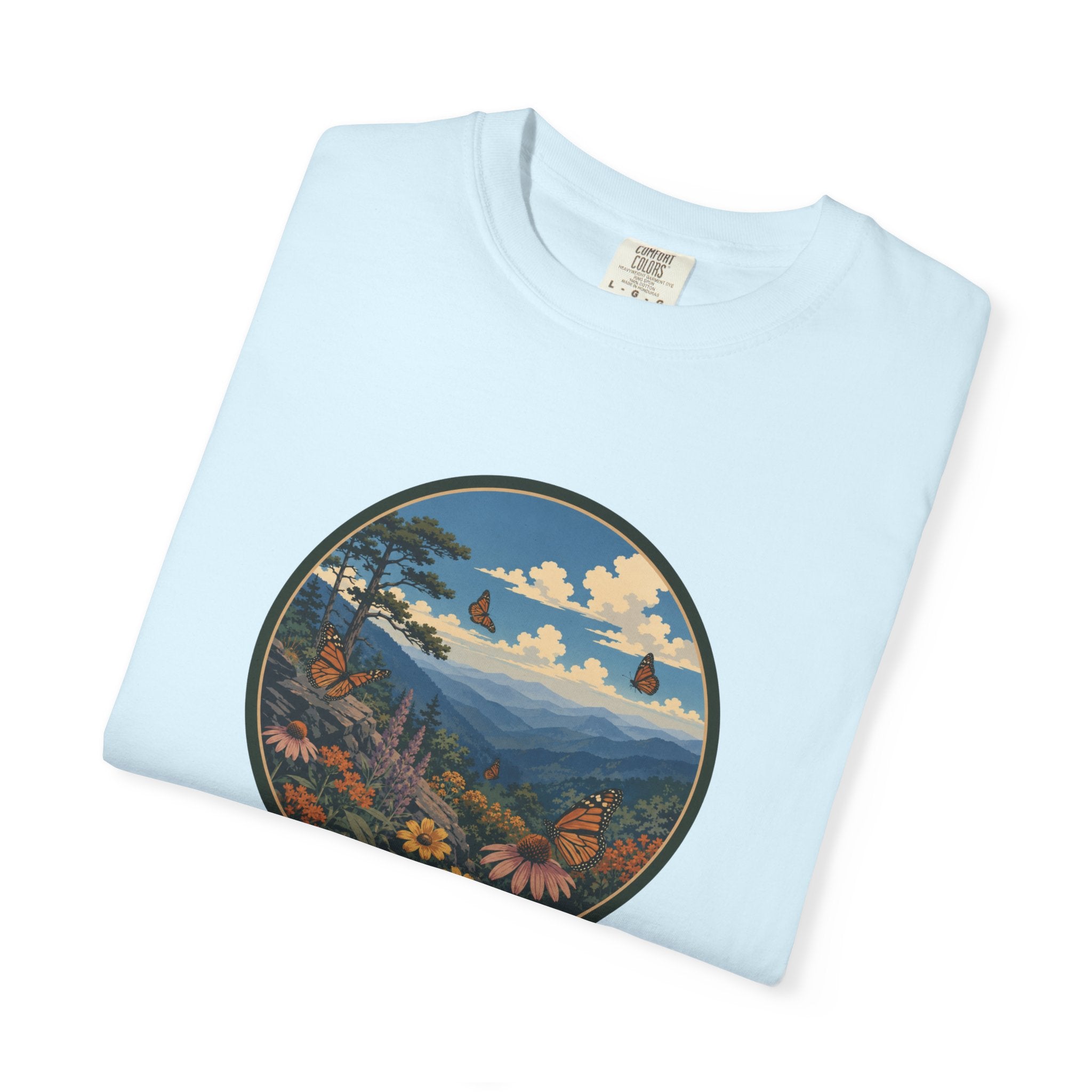 Scenic Butterfly Mountain T-Shirt