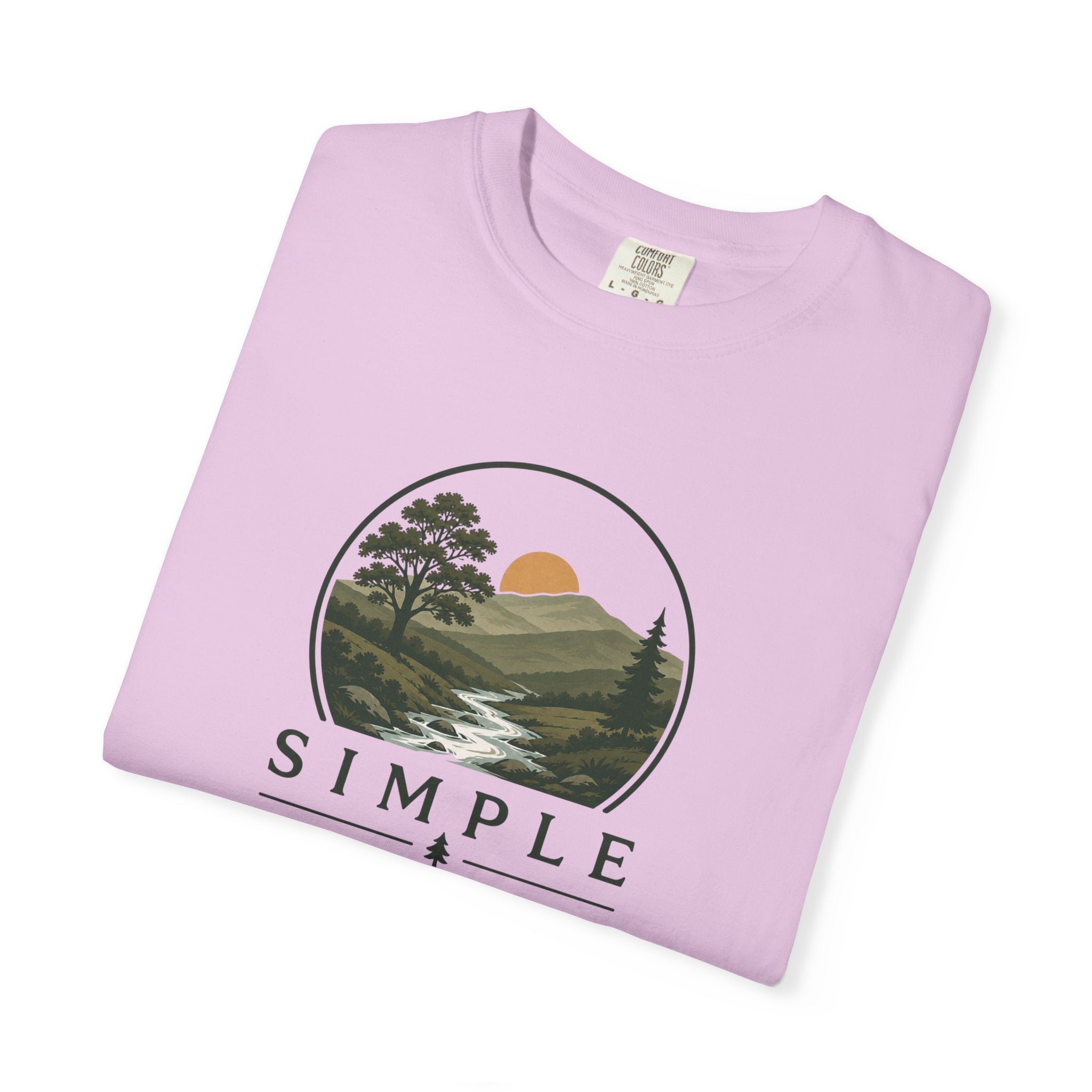 Simple Goodness Logo T-Shirt — Nature Landscape Graphic Tee