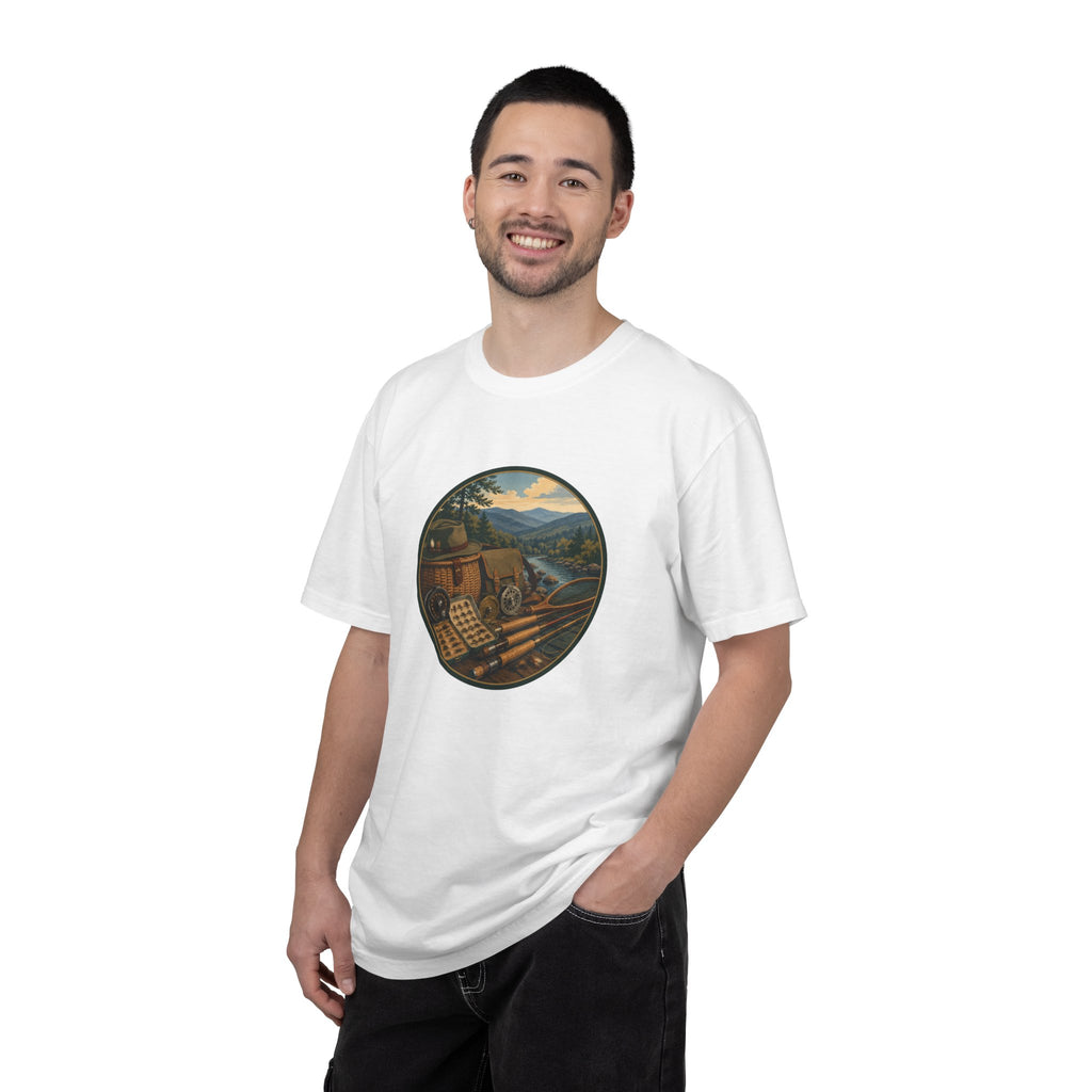 Vintage Fly Fishing T-Shirt — Retro Outdoors Graphic Tee