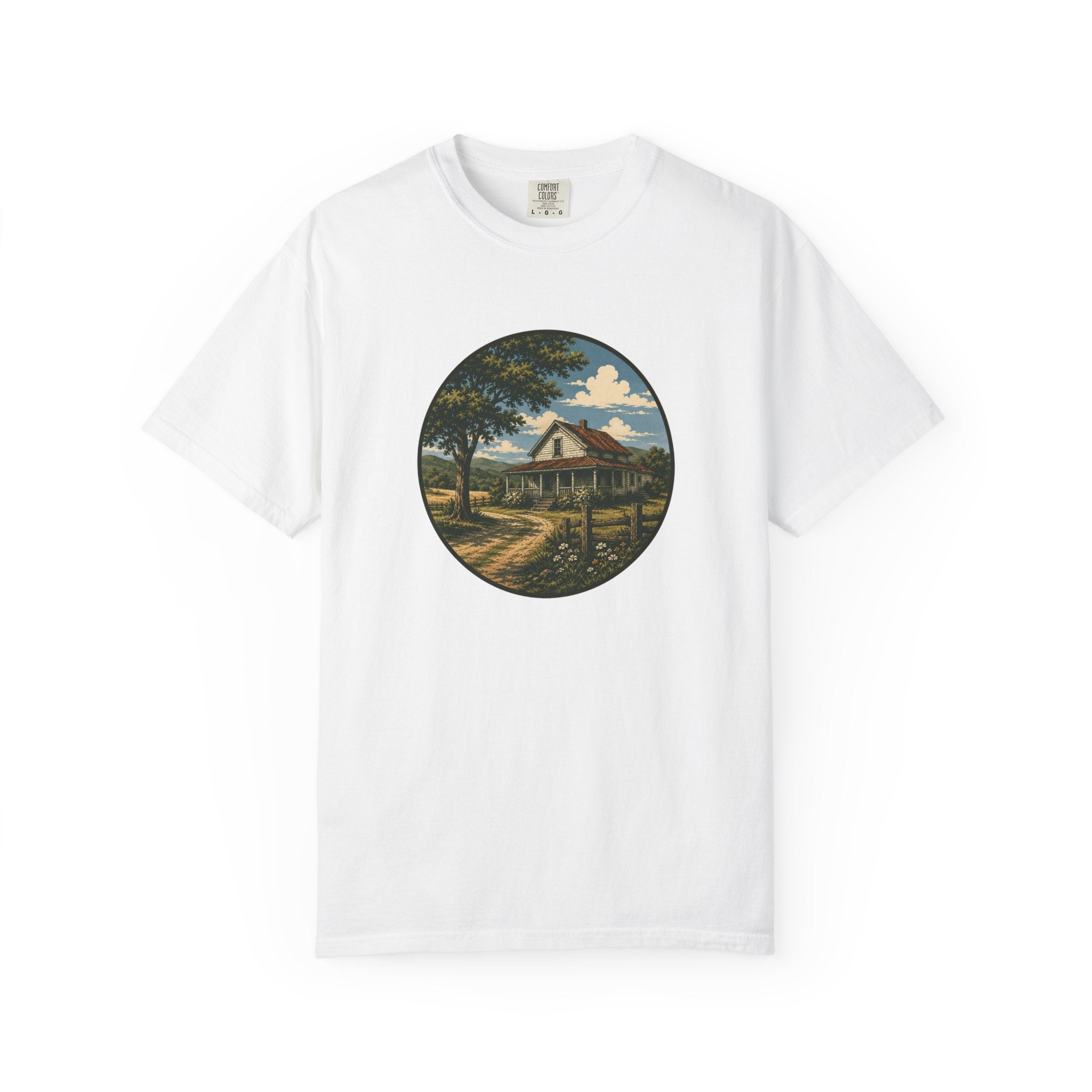 Vintage Country Cottage T-Shirt