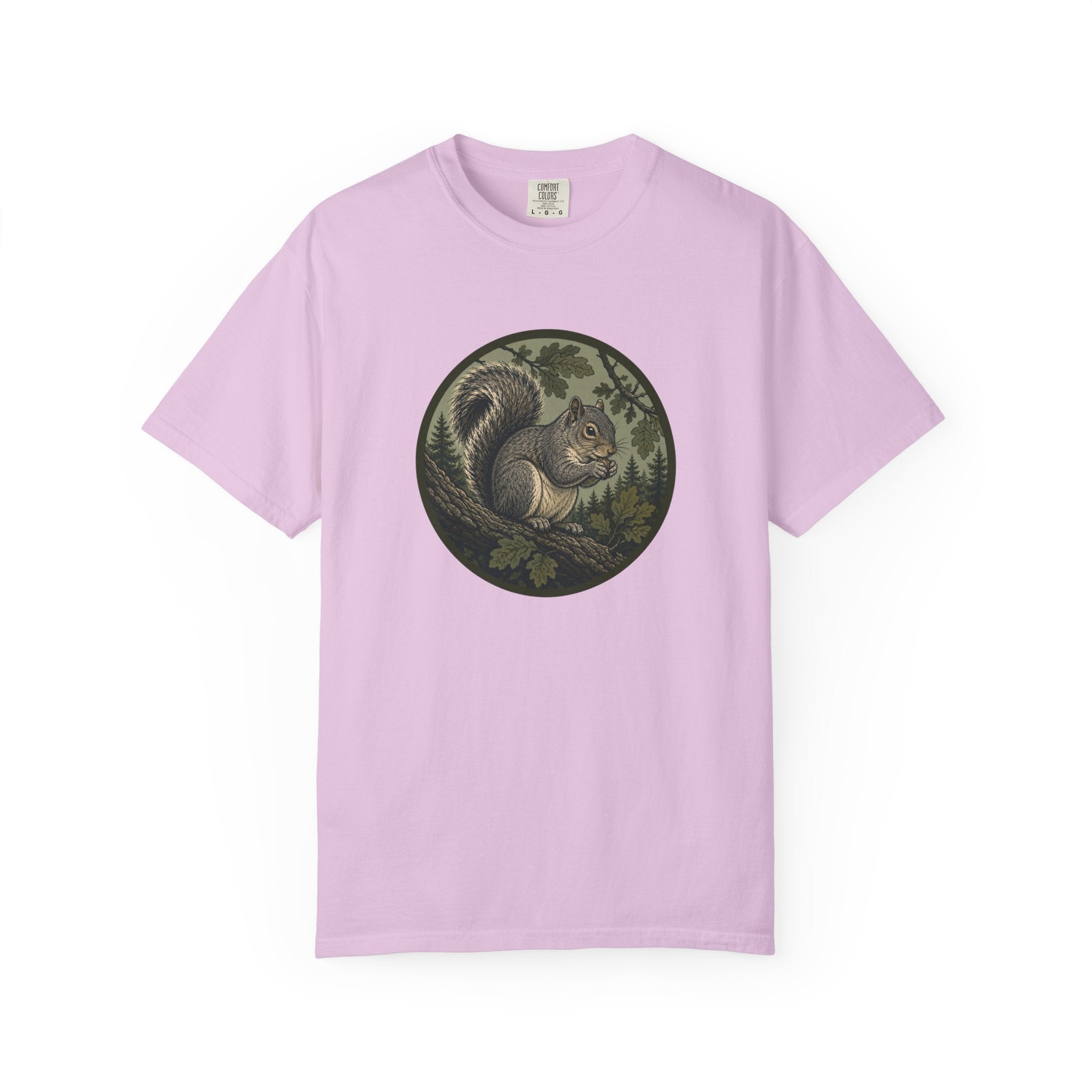 Squirrel Circle Graphic T-Shirt