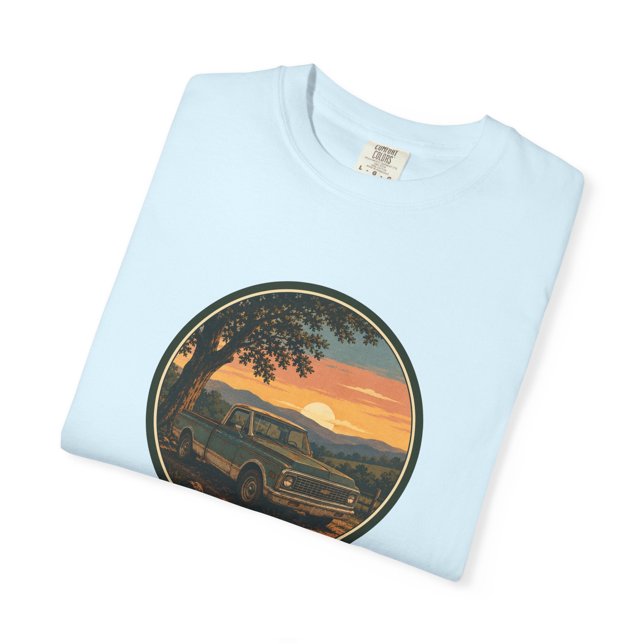 Vintage Pickup Sunset T-Shirt